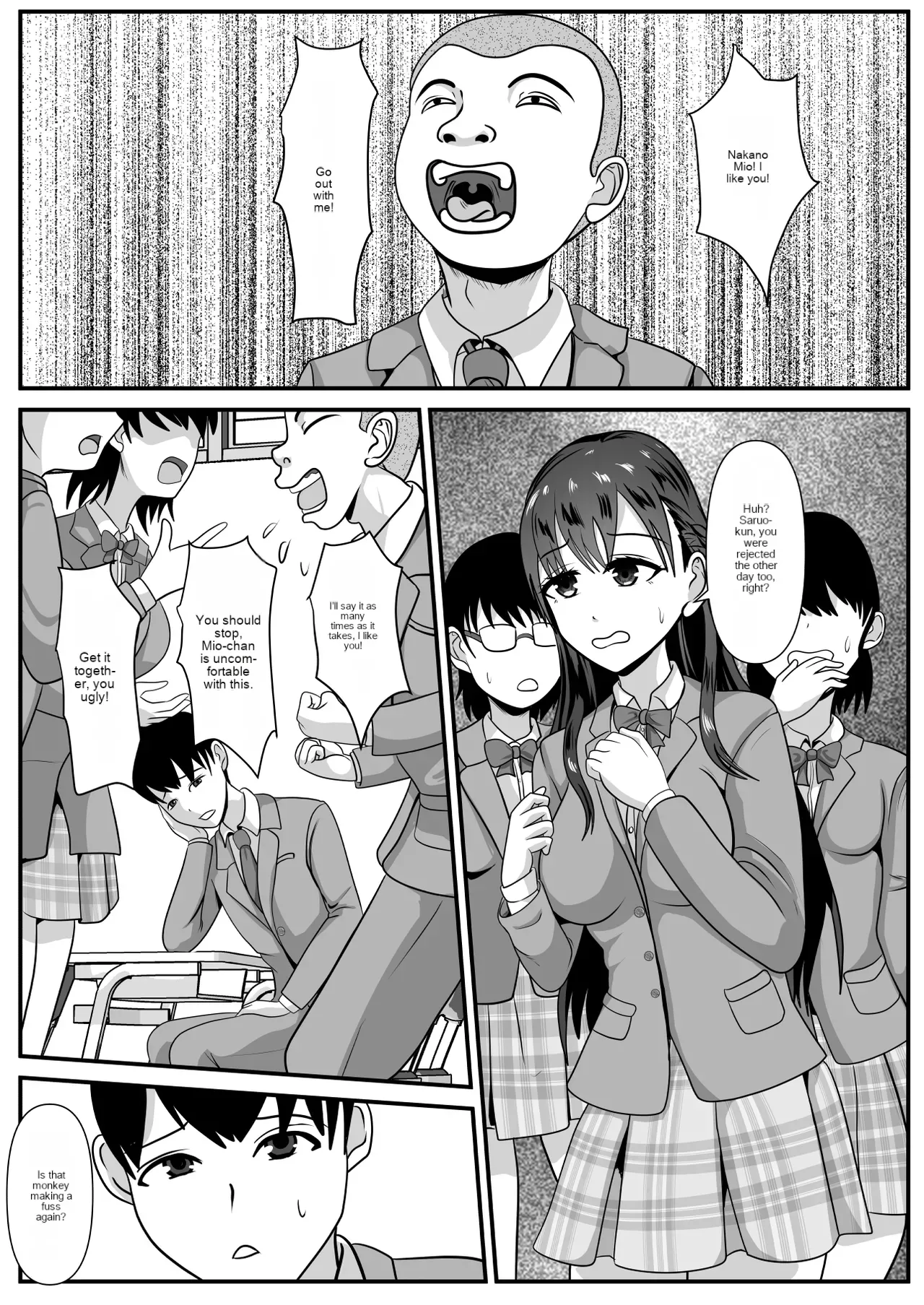 Suki na Joshi ga Hentai Yuujin ni Kuwareta page 2 full