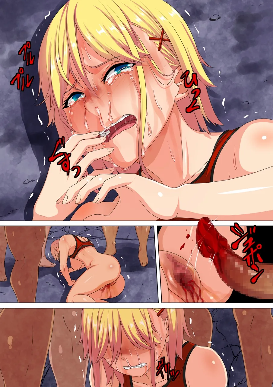 Defeated Heroine Gets Battered & Fucked: Boyish Heroine Sarah page 56 full