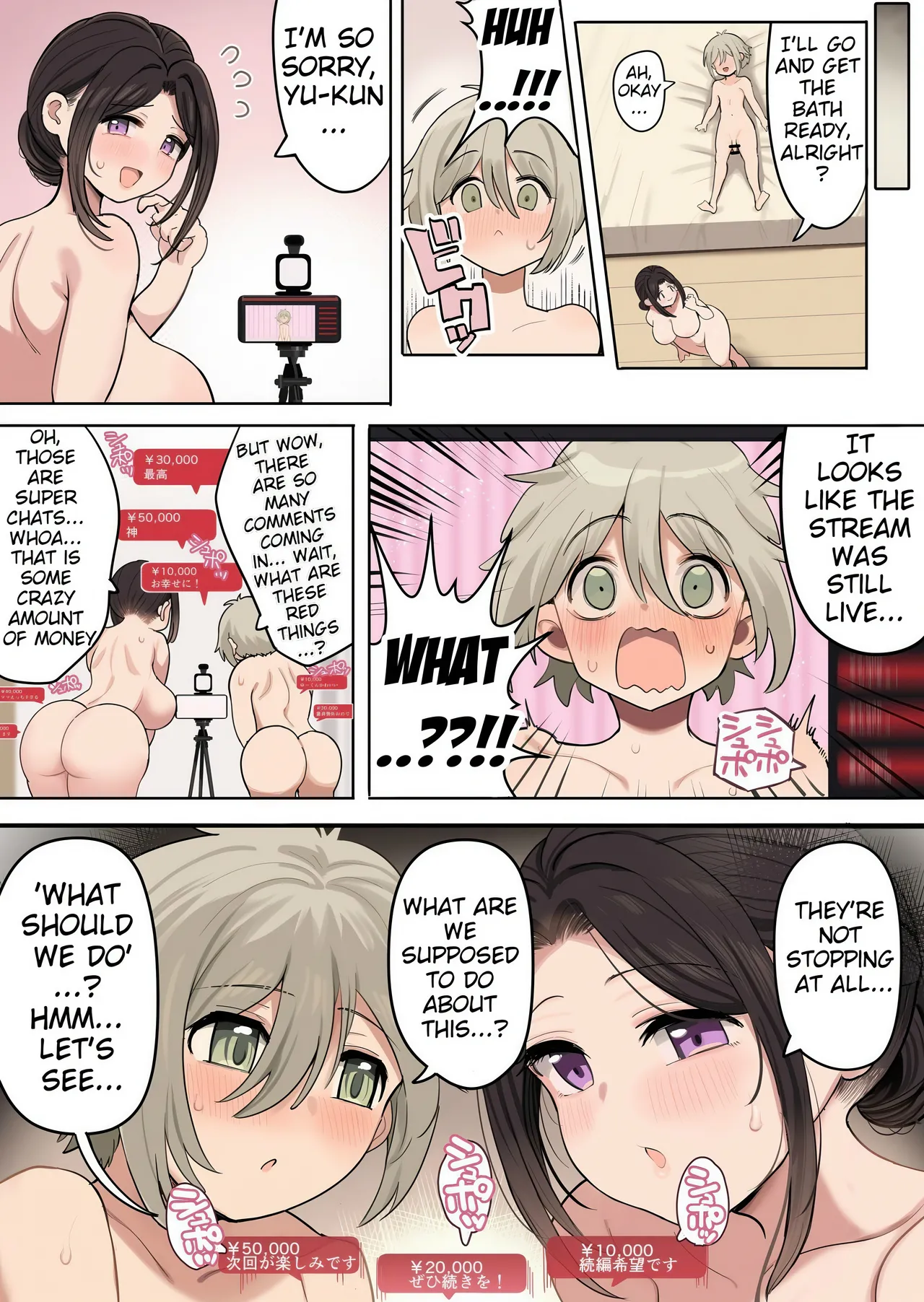 Onanie Mama no Kaori-san | Masturbation Mama Kaori-san page 46 full