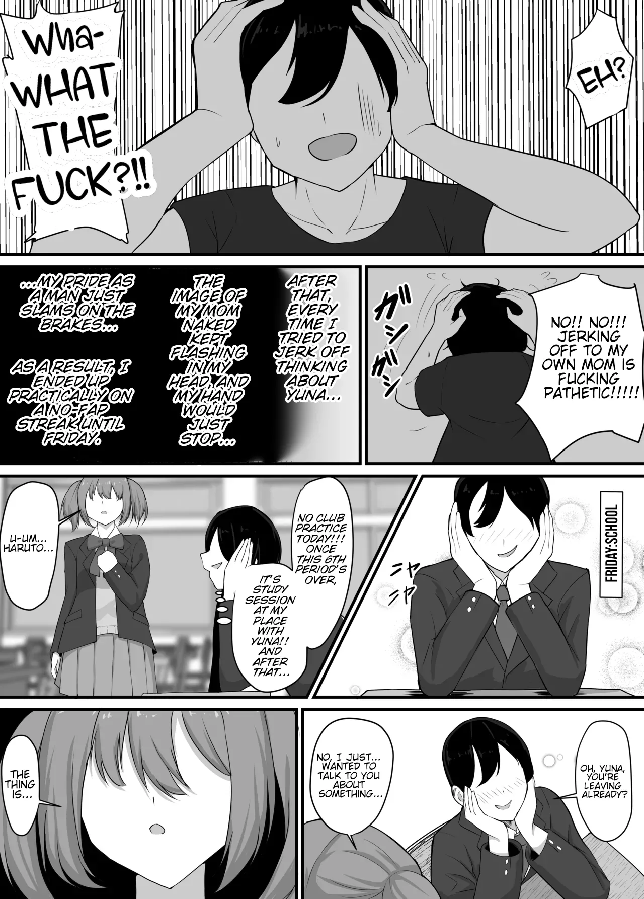 Kanojo o Netorareta kara Kaa-chan de Hassan shita Hanashi | Some dude stole my girl, so I blew off steam with my mom. page 10 full