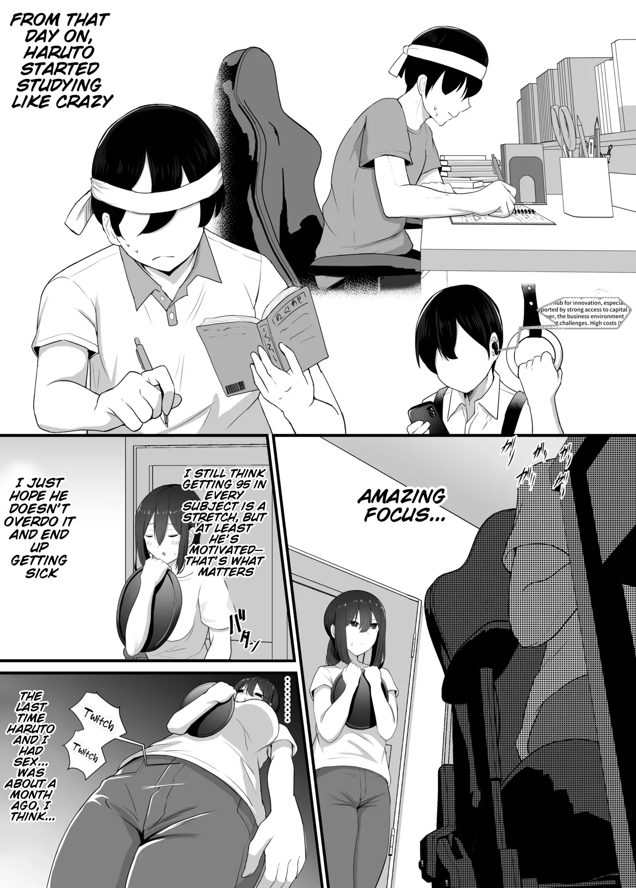 Kanojo o Netorareta kara Kaa-chan de Hassan shita Hanashi | Some dude stole my girl, so I blew off steam with my mom. page 53 full