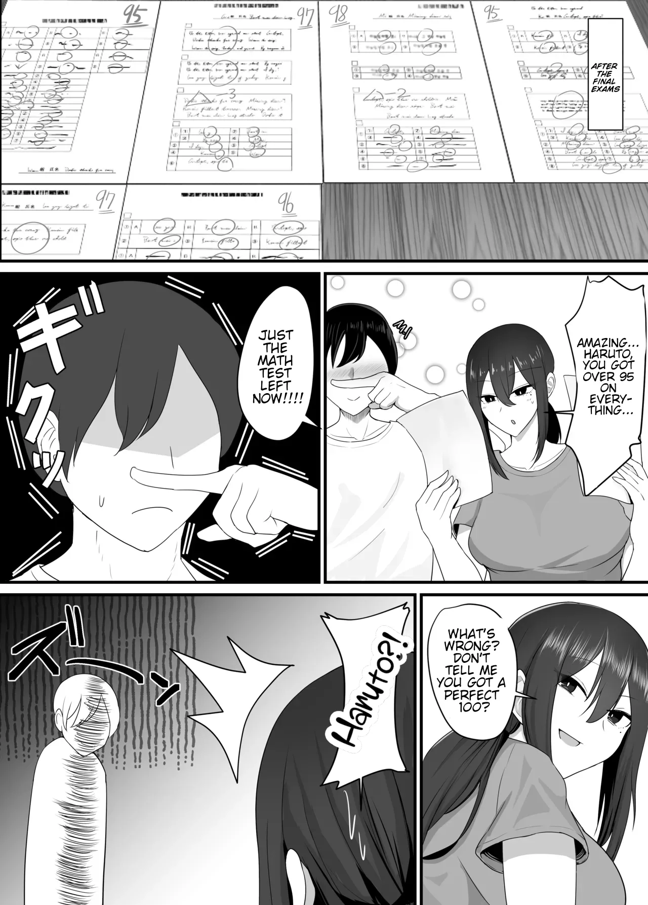 Kanojo o Netorareta kara Kaa-chan de Hassan shita Hanashi | Some dude stole my girl, so I blew off steam with my mom. page 55 full