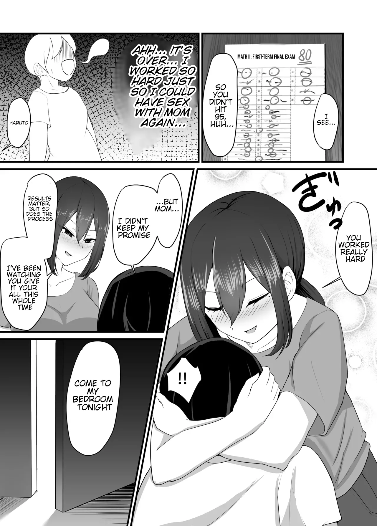 Kanojo o Netorareta kara Kaa-chan de Hassan shita Hanashi | Some dude stole my girl, so I blew off steam with my mom. page 56 full