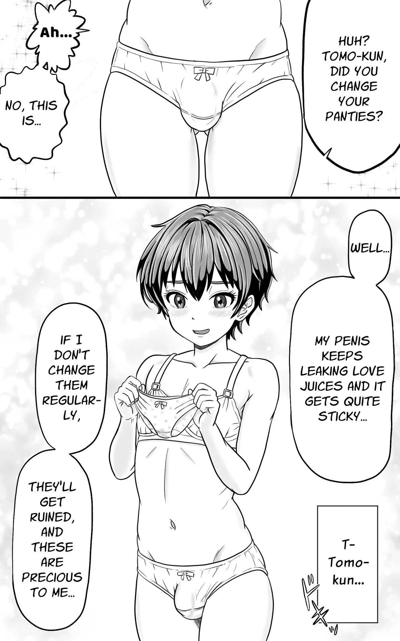 Crossdressing Prettyboy Tomo is ALWAYS Wet page 3 full