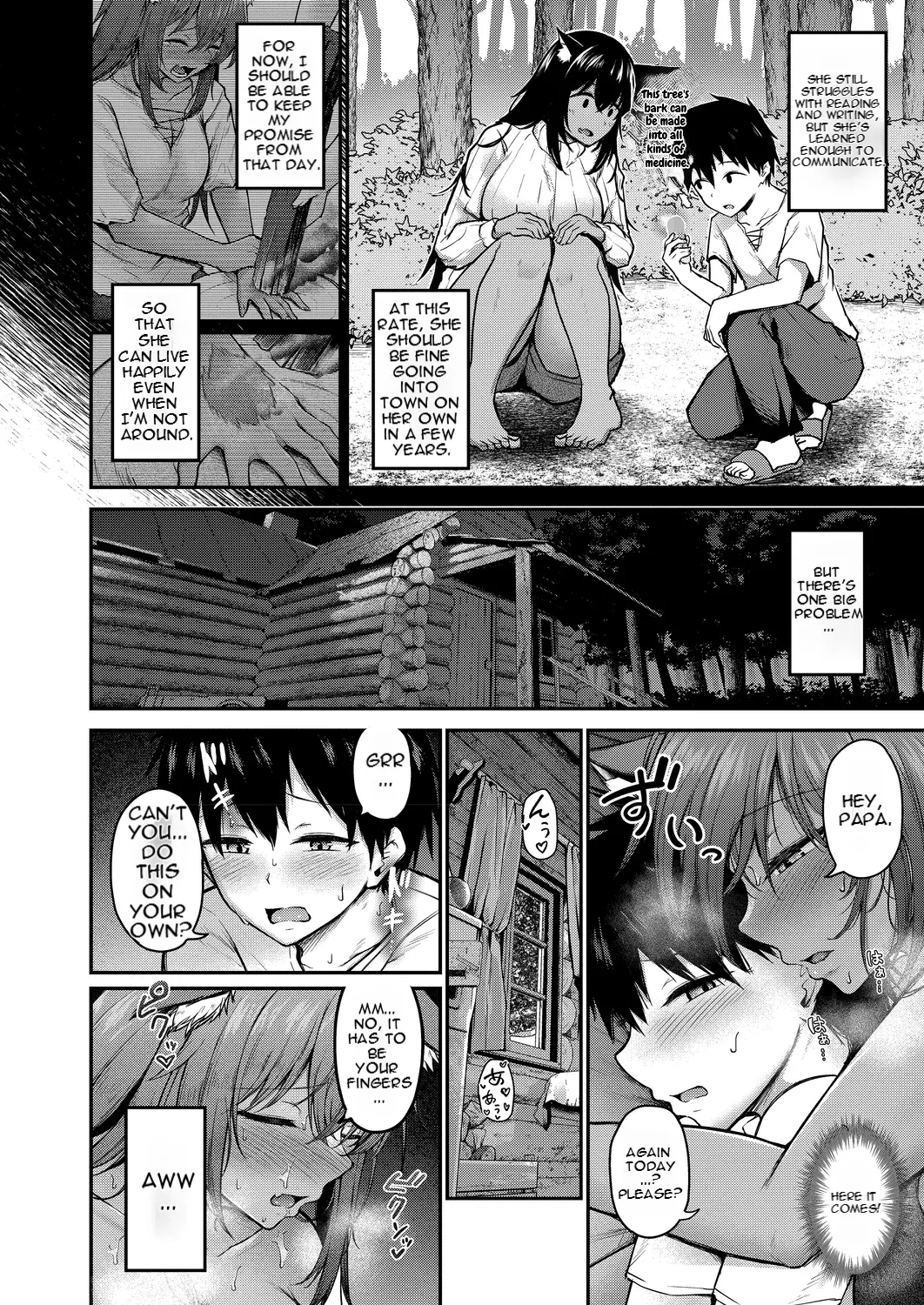 Hirotta Shishijin Shōjo ga Deka Sugiru Ken | The beast girl I found is too big page 6 full