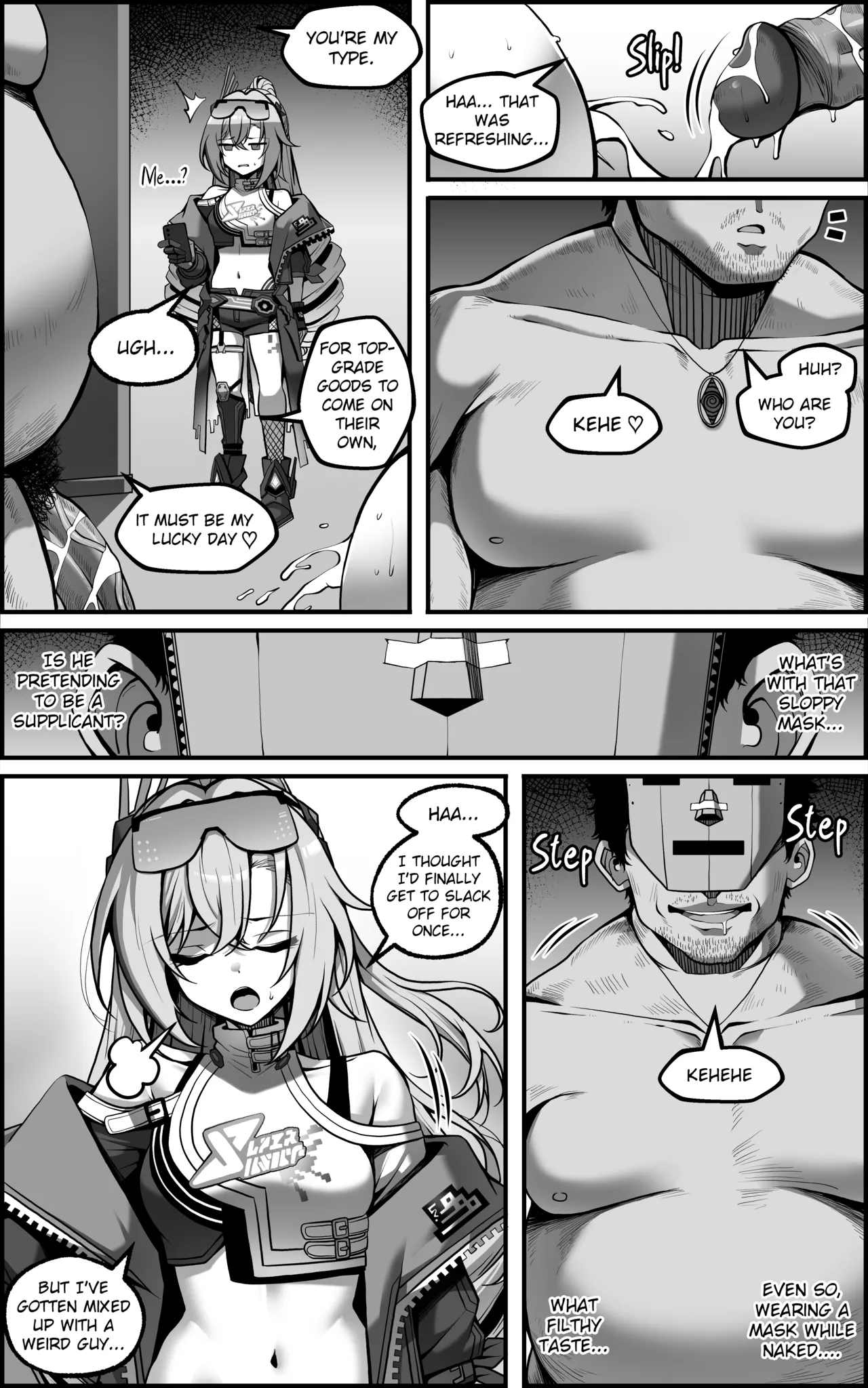 Silver Wolf Manga pt. 1 page 3 full
