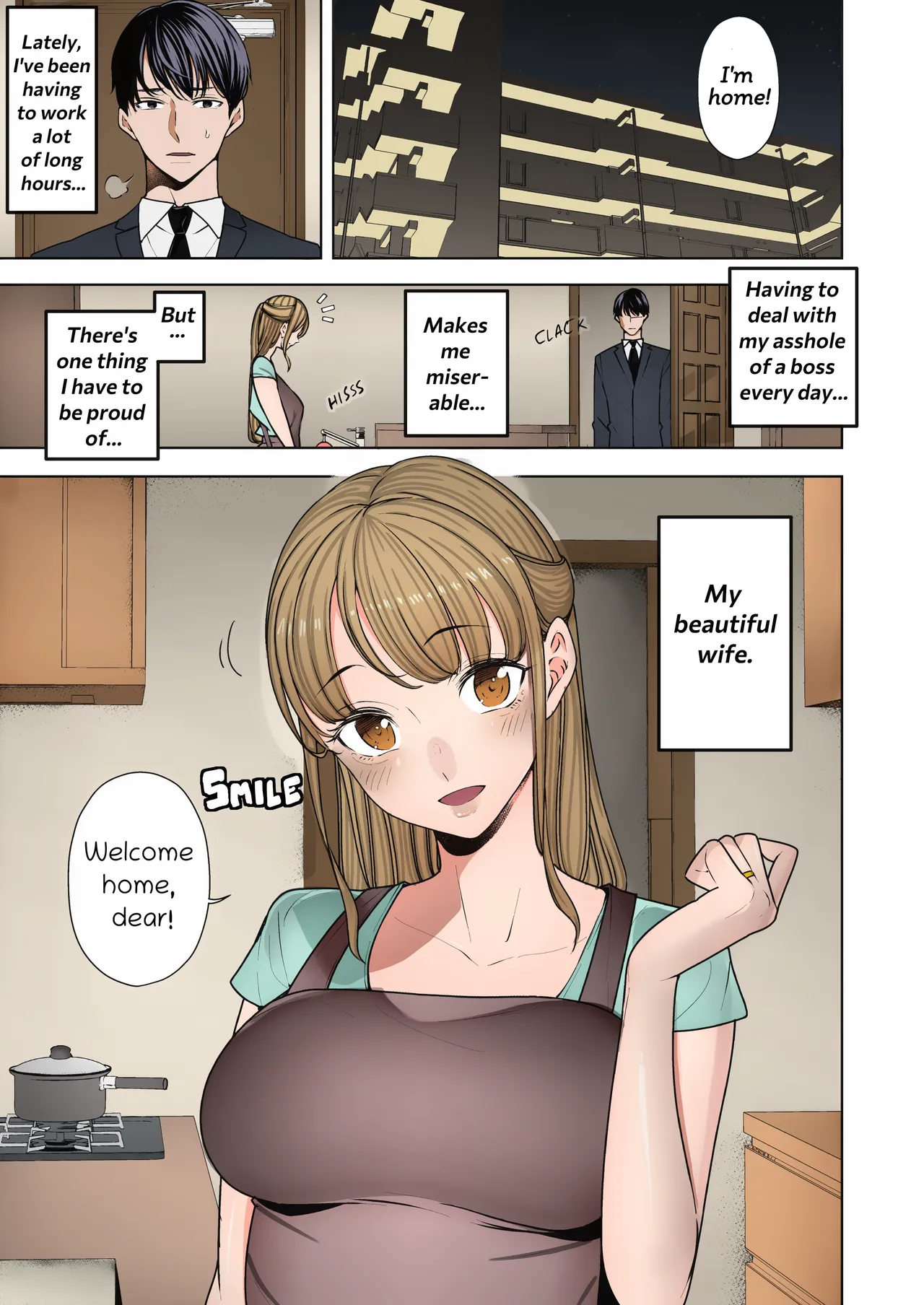 Boku Wa Tsuma Ga Netorare Nando Mo Ikasareru Sugata O Mitsuzuketa- I Kept Watching While a Man Made My Wife Cum Over and Over page 3 full