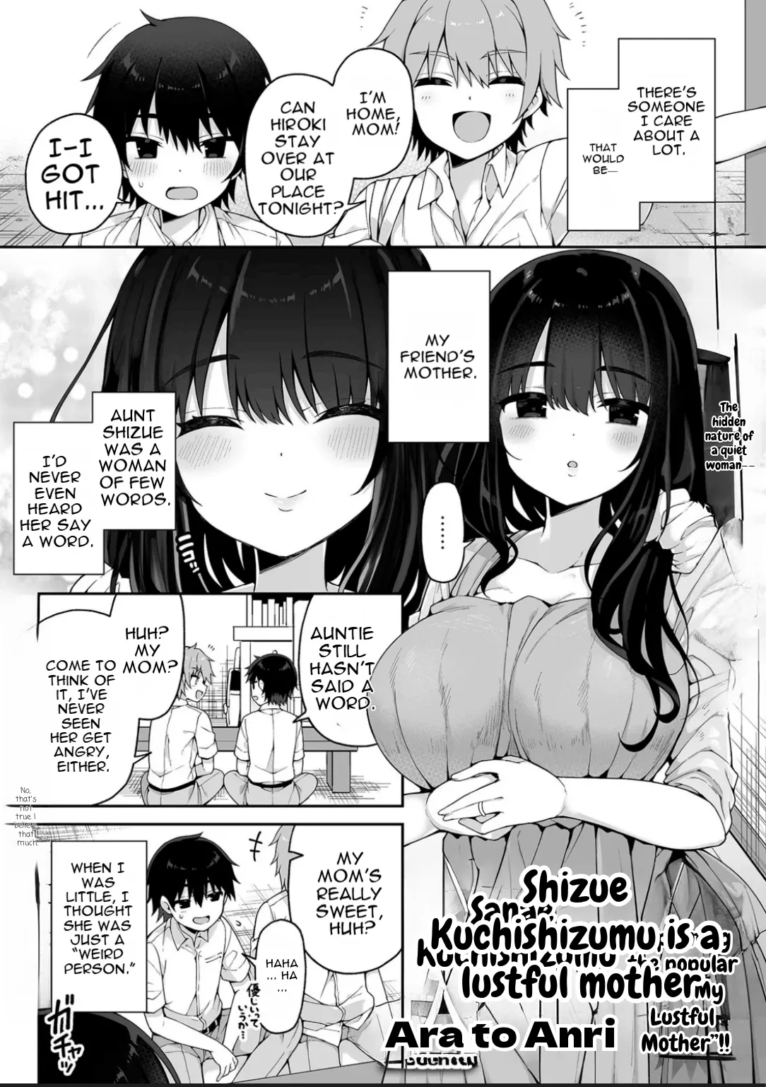 Aunt Shizue is a quiet, horny mom. page 2 full