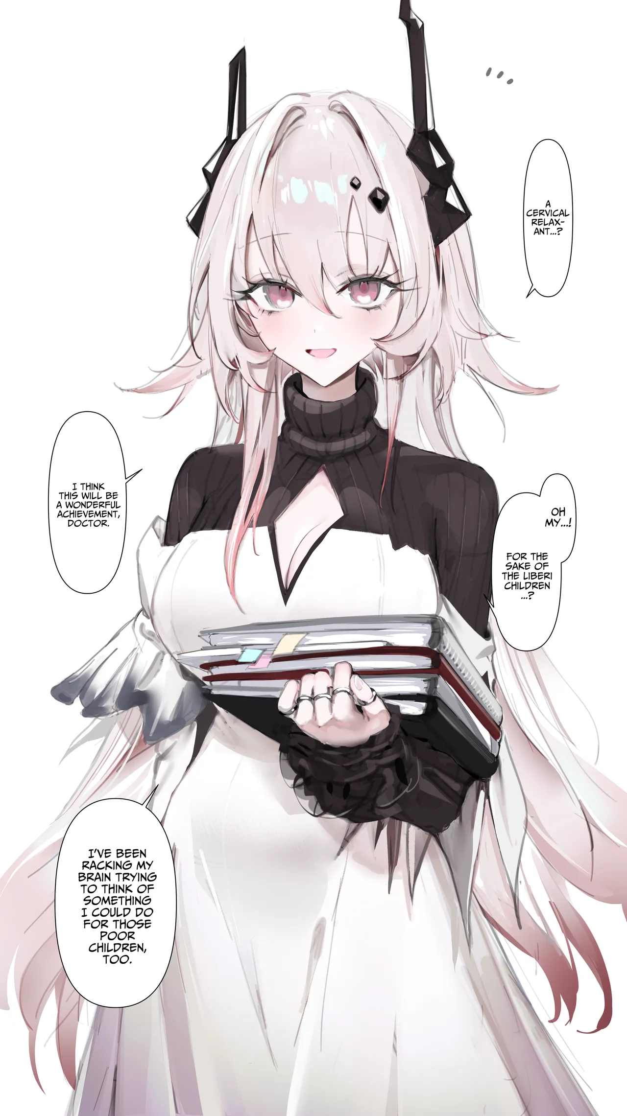PRTS Kiroku Shiryou Theresa Shikyuu-kou Shikan-zai Hiwa (Arknights) | PRTS Record Files: Theresa – The Secret Story of the Cervical Relaxant page 2 full