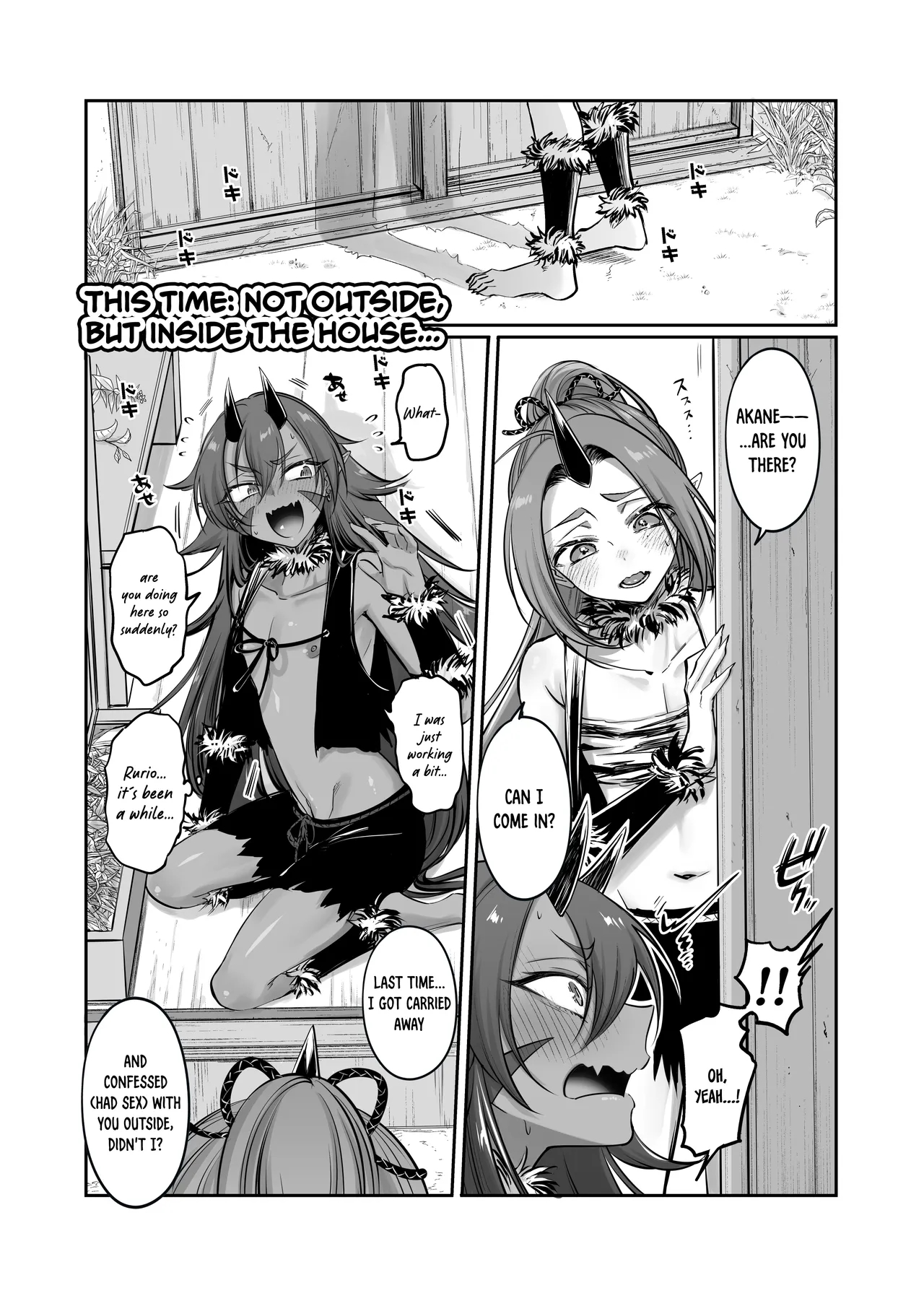 ~Obaka na Ao Oni to Nagasare Aka Oni no Kanabou Taiketsu!~ Rurio to Akane | A Dumb Blue Oni and an Easily-Swayed Red Oni Have a Club-Wielding Showdown! ~ Rurio And Akane page 2 full