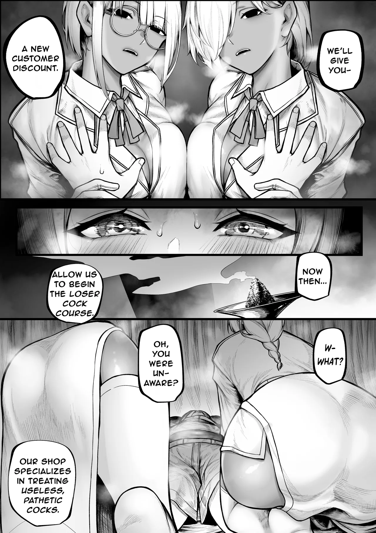 Warui Omise de Okane o Haratte Shasei Sasete Morau Hanashi | The Story of Paying at a Shady Shop to Be Allowed to Cum page 3 full