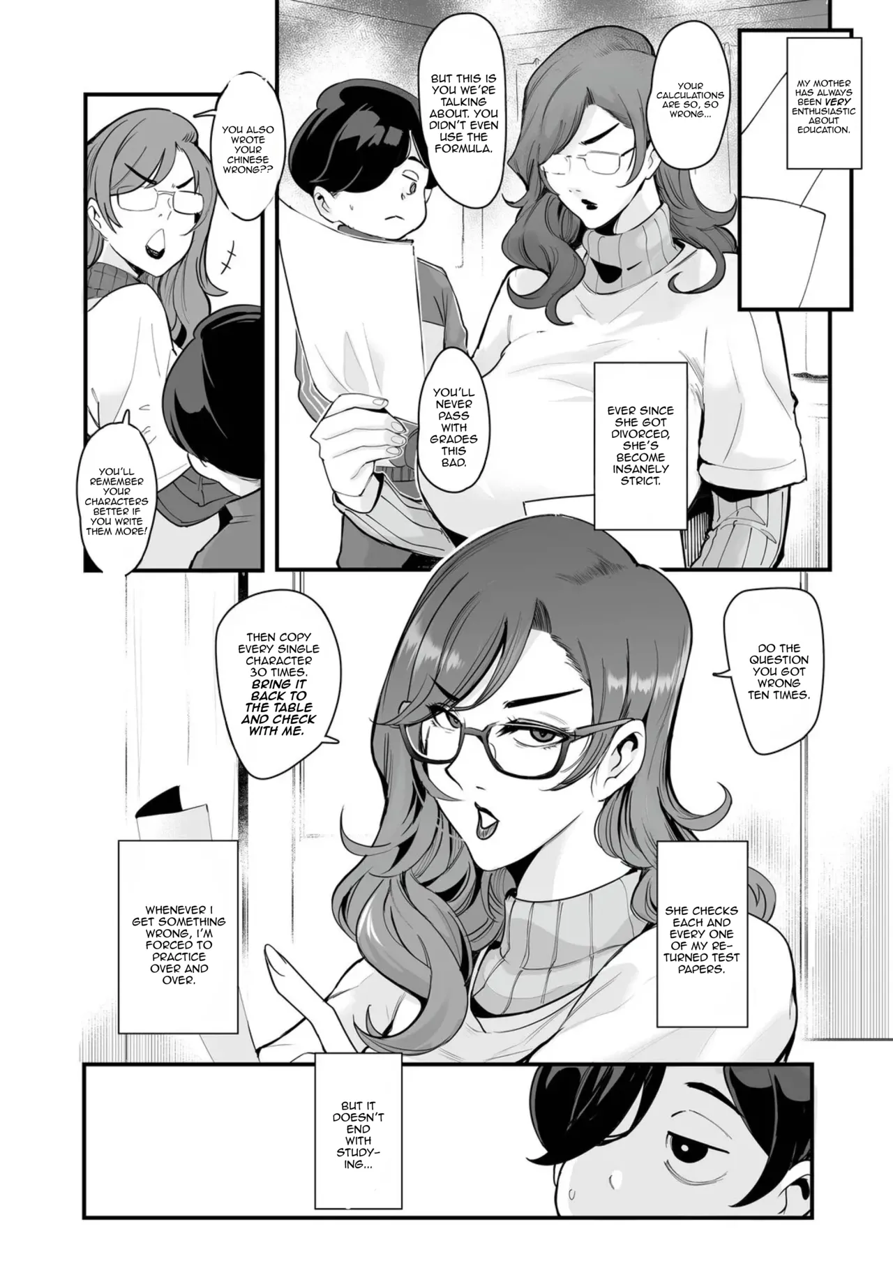 Repetitive Practice Mama! The Story of Recieving Sex Ed From an Extremely Strict Mother page 3 full