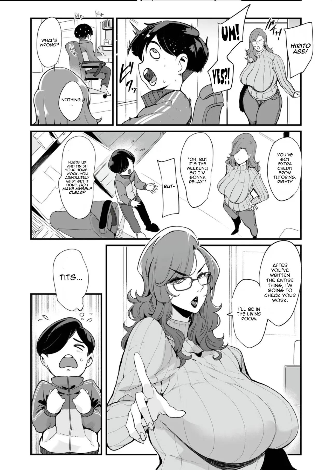 Repetitive Practice Mama! The Story of Recieving Sex Ed From an Extremely Strict Mother page 9 full