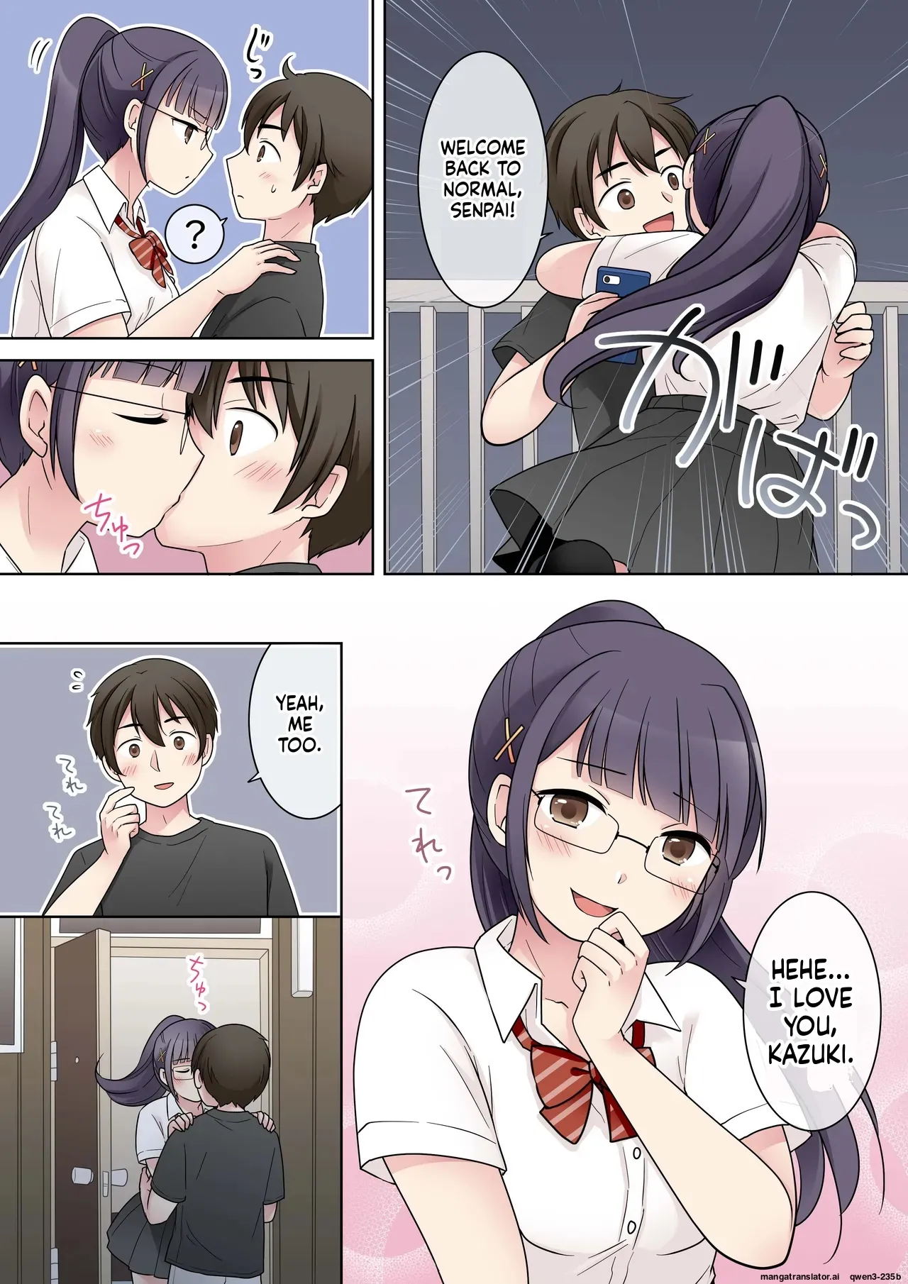 My Genius Senpai Girlfriend Swapped Bodies with a Gal! page 5 full