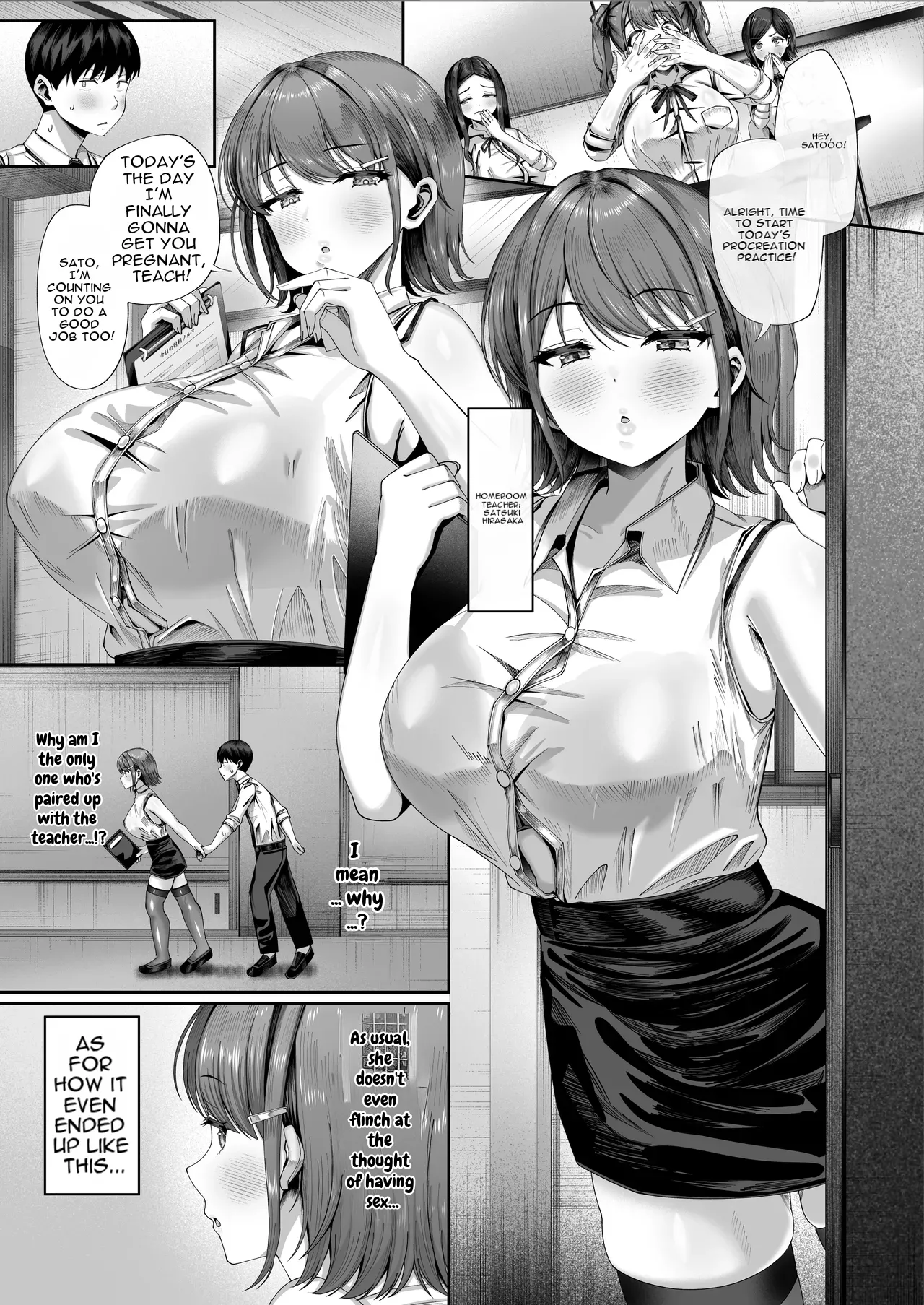 Ninkatsu Jisshuu, Hisshuuka ~Ore dake Itsudemo Nama Hame OK no Downer-kei Sensei ga Pair na Ken~ page 2 full