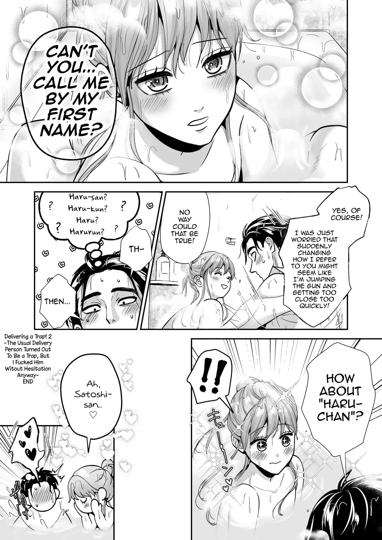 Otokonoko Otodoke Shimasu! 2 ~Itsumo kuru Haitatsuin-san ga Masaka no Otokonoko datta kedo Mayowazu Hameta~ page 48 full