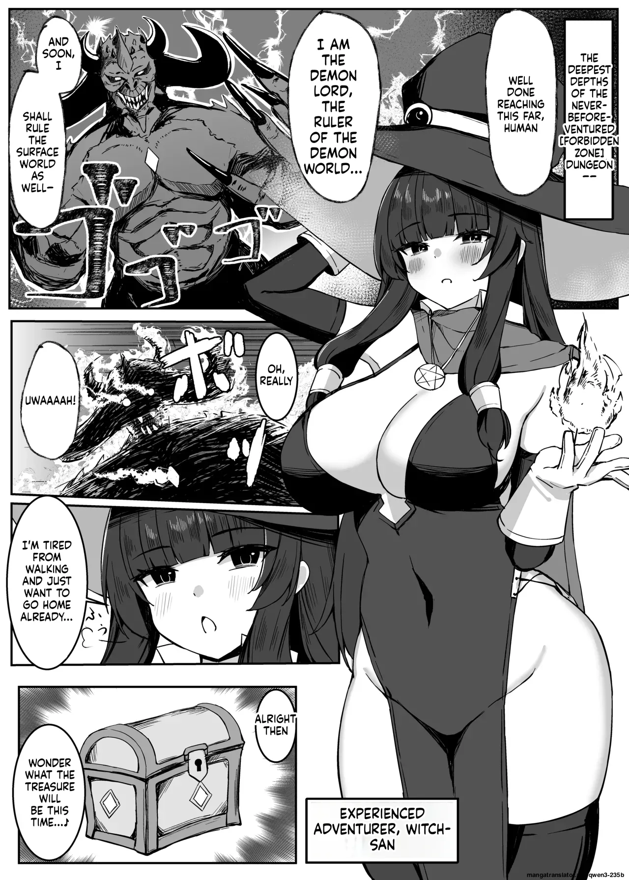 Saikyou Witch ga Zako Monster-tachi ni Haiboku Suru Hanashi page 2 full