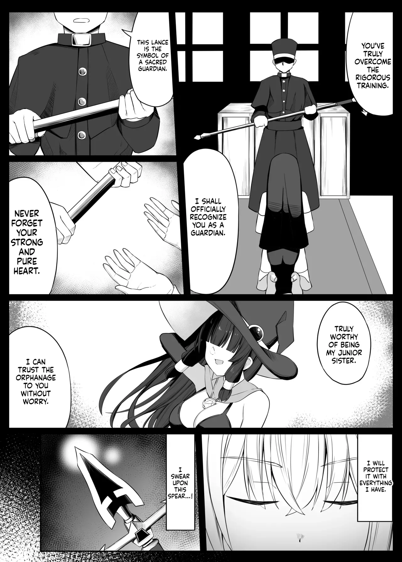 Tatakau Sister ga Shokushu Monster ni Haiboku suru Hanashi page 45 full