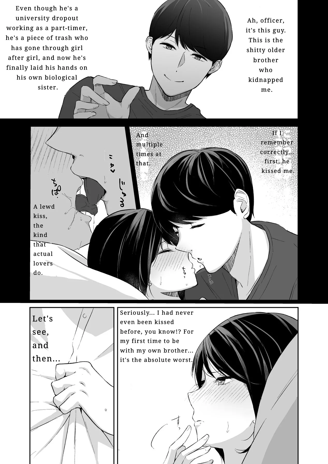 I tried hitting on my cold younger sister. Turns out she was surprisingly easy. 2 page 8 full