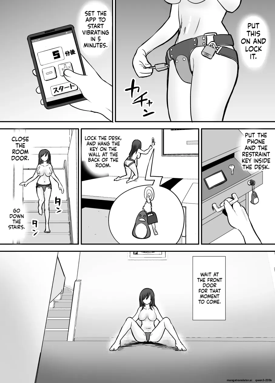 Karui Kimochi de TS Kusuri ni Te o Dashita Otoko ga Mi mo Kokoro mo Mesu Ochi Suru Made (1) Onanie Hen page 27 full