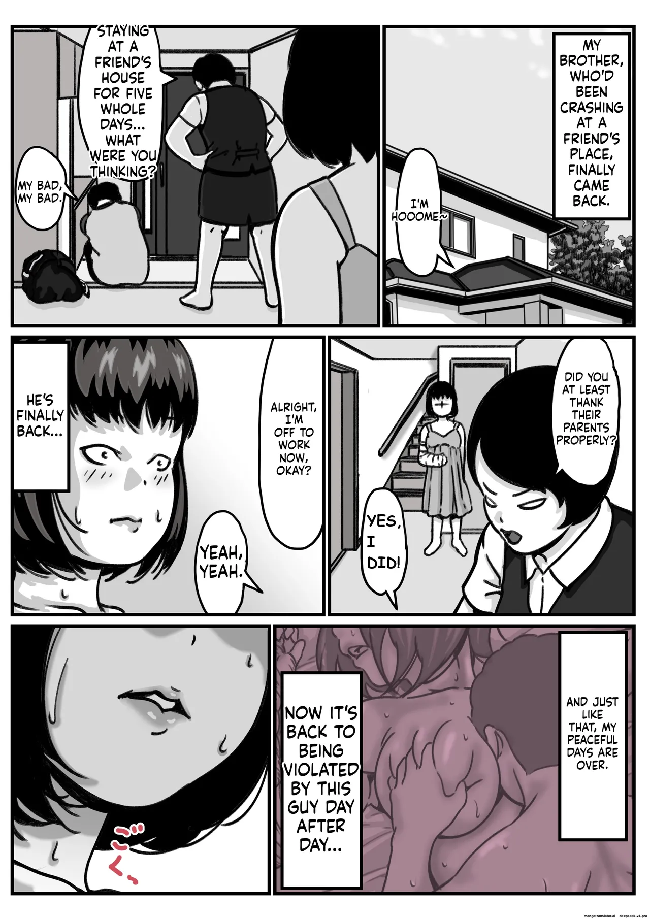 Ryouude ga Tsukaenaku nattara Otouto ga Choushi ni Noridashita! part4 page 2 full