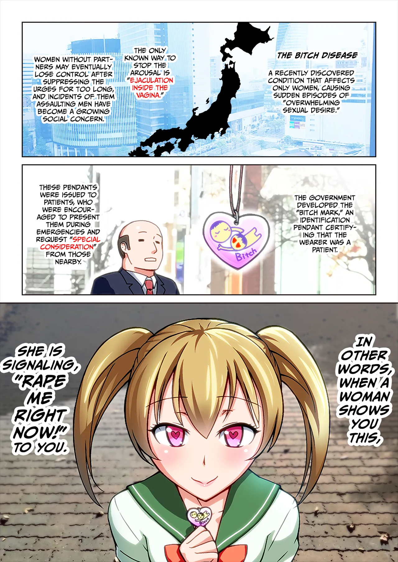 Welcome to the World of Bitch Disease: Where an Old Man Is Shared by Girls page 2 full