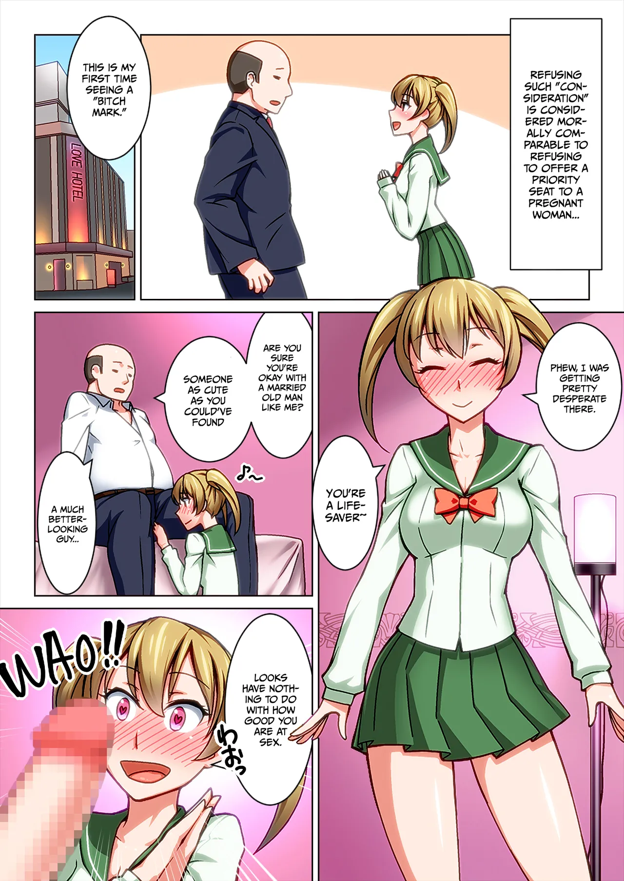 Welcome to the World of Bitch Disease: Where an Old Man Is Shared by Girls page 3 full