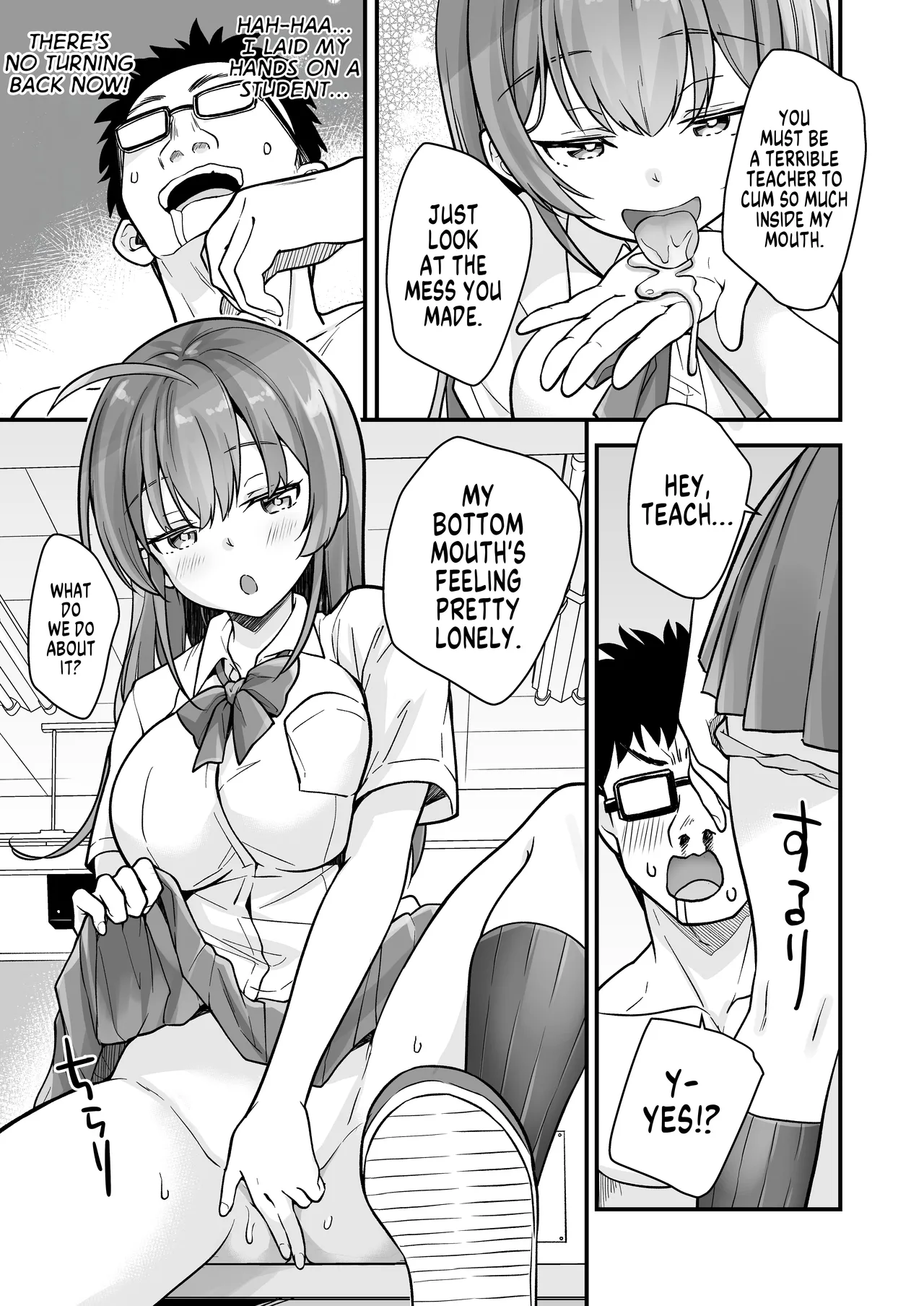Teihen no Boku ga TS tta node Sensei to Dosukebe Sex o Yattemita | The Loser Me Got Turned Into a Girl, so I Tried Having Degenerate Sex With My Teacher page 16 full