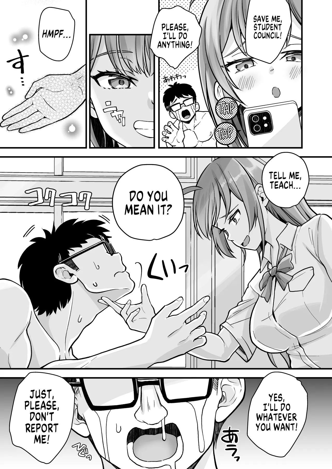 Teihen no Boku ga TS tta node Sensei to Dosukebe Sex o Yattemita | The Loser Me Got Turned Into a Girl, so I Tried Having Degenerate Sex With My Teacher page 8 full