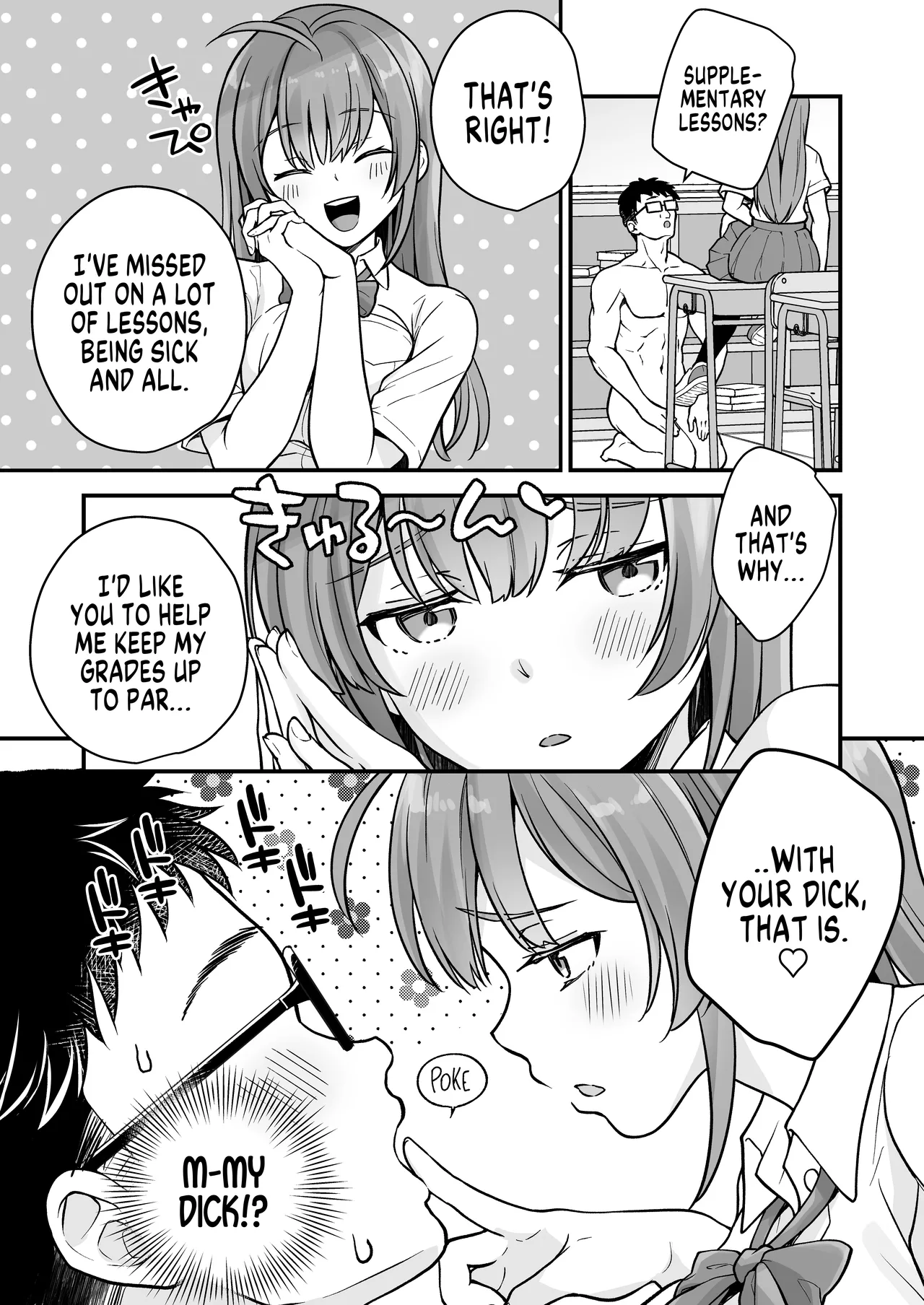 Teihen no Boku ga TS tta node Sensei to Dosukebe Sex o Yattemita | The Loser Me Got Turned Into a Girl, so I Tried Having Degenerate Sex With My Teacher page 9 full
