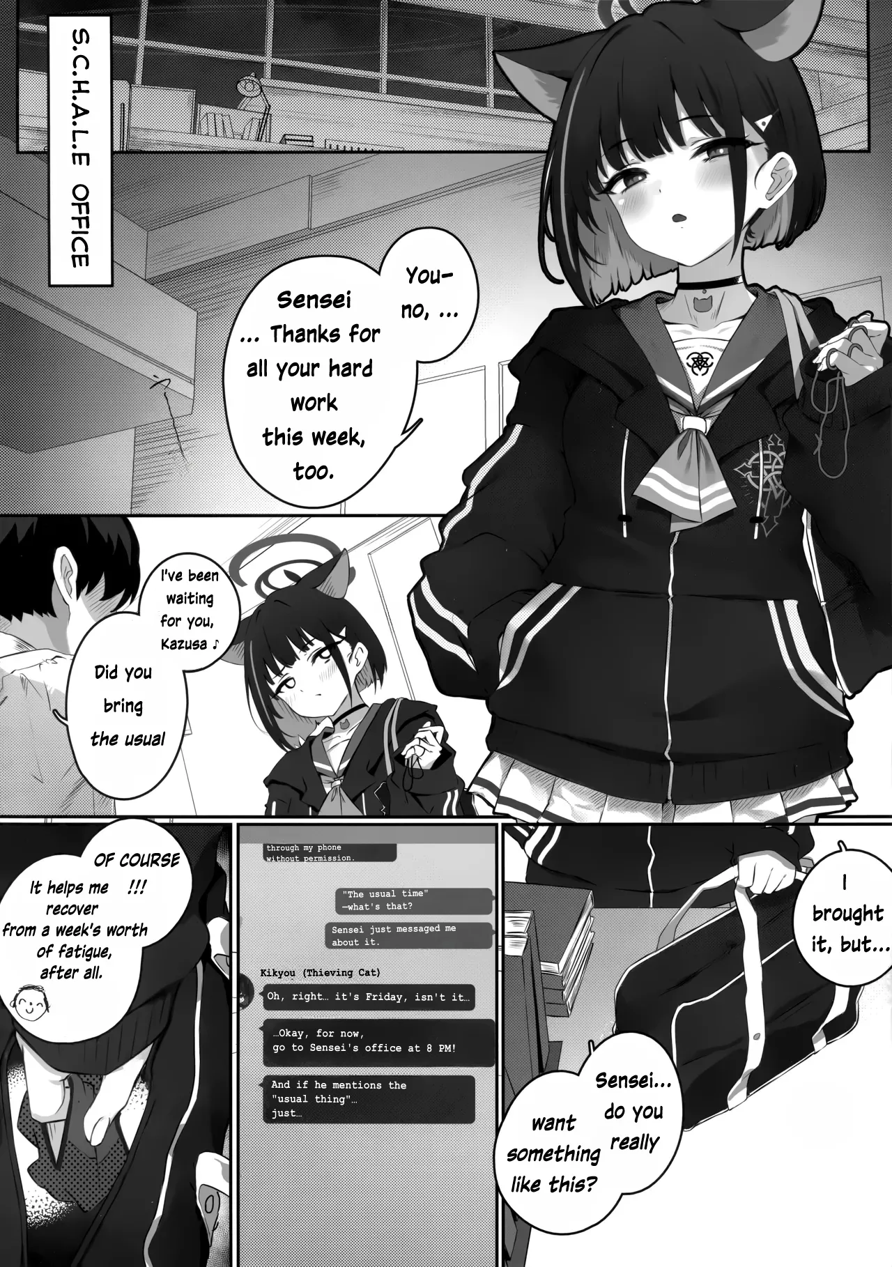Kikyou to Kazusa ga Irekawacchau Hanashi Sono 1 | The Story of Kikyou and Kazusa Swapping Places, Part 1 page 3 full