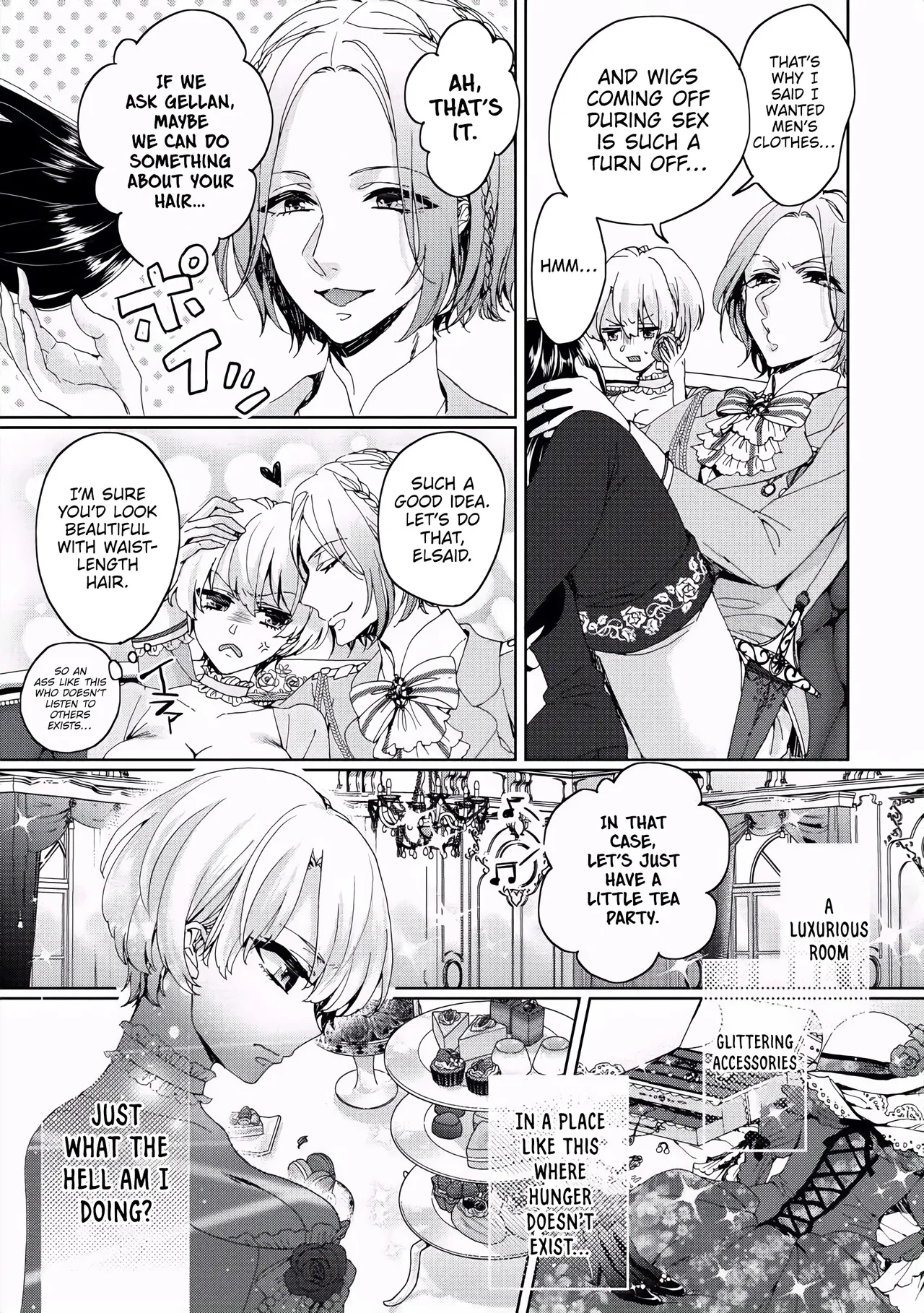 The Mad Prince's Distorted Love Prisoner: A Genderbent Knight Vol. 1 page 35 full