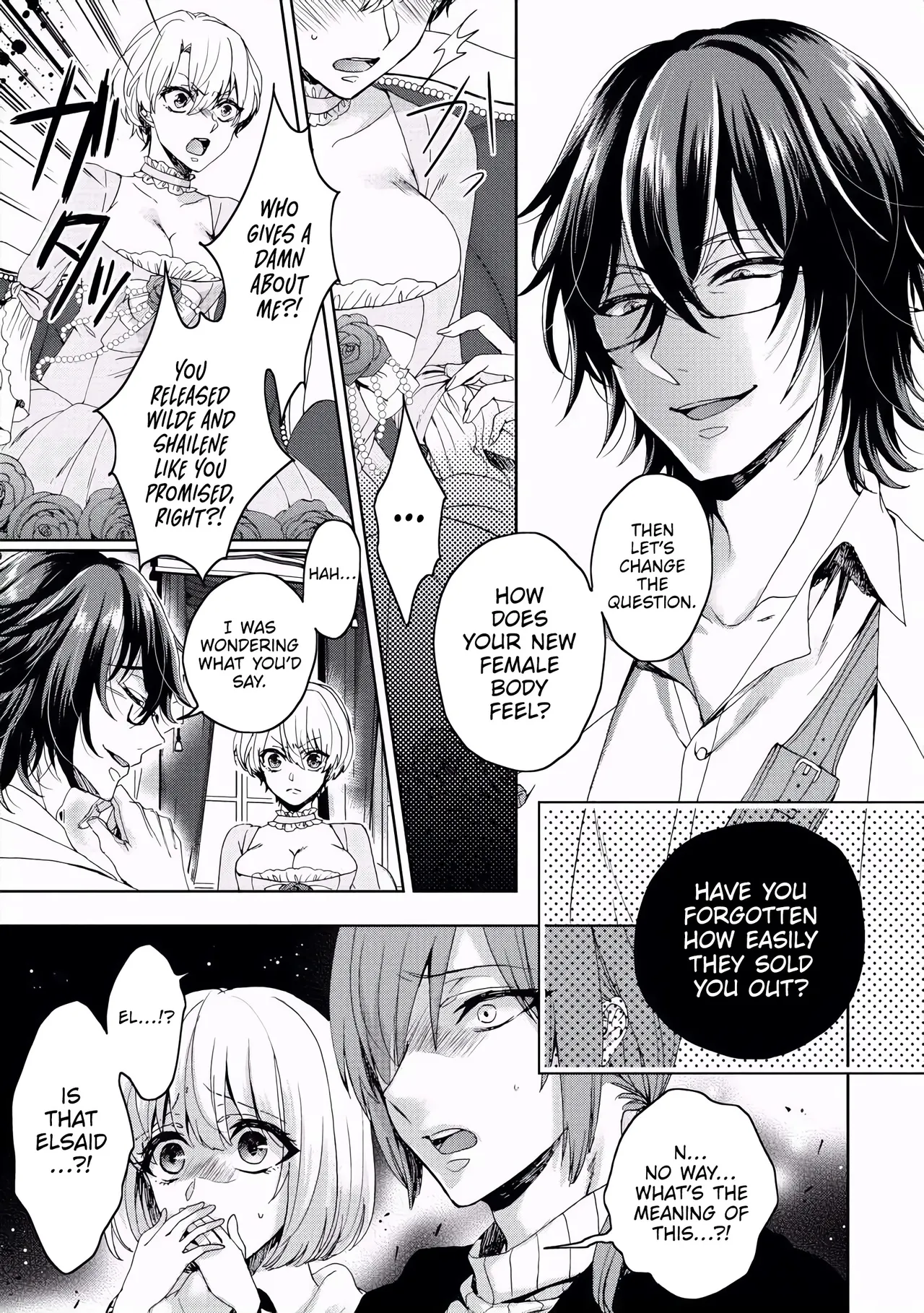 The Mad Prince's Distorted Love Prisoner: A Genderbent Knight Vol. 1 page 41 full