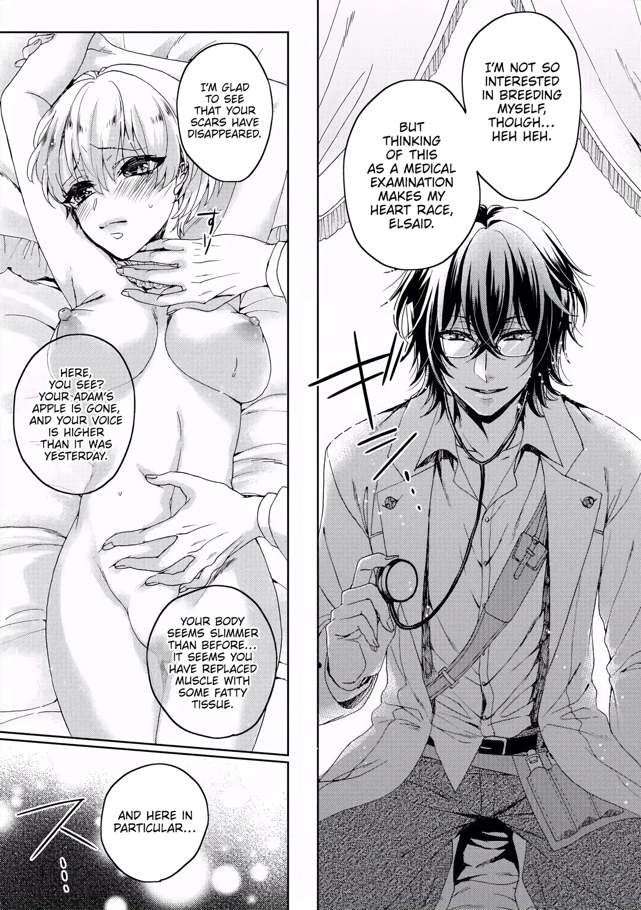 The Mad Prince's Distorted Love Prisoner: A Genderbent Knight Vol. 1 page 47 full