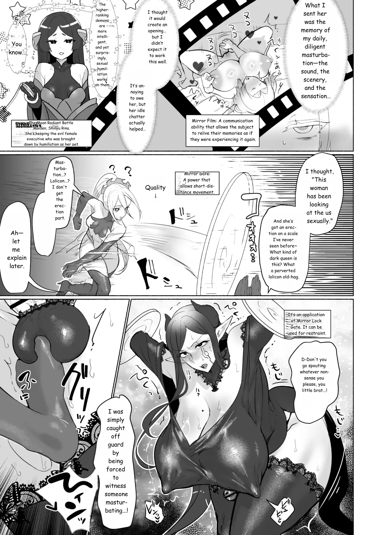 Aku no Onna Kanbu Seigi Ochi Villian Cattle page 9 full