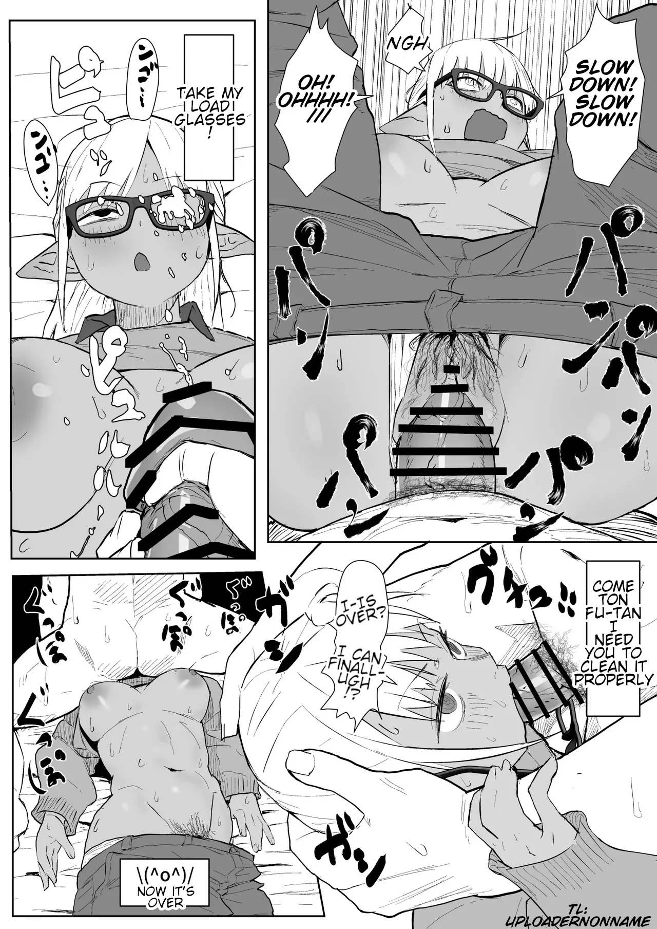 Old comic of Flare page 4 full