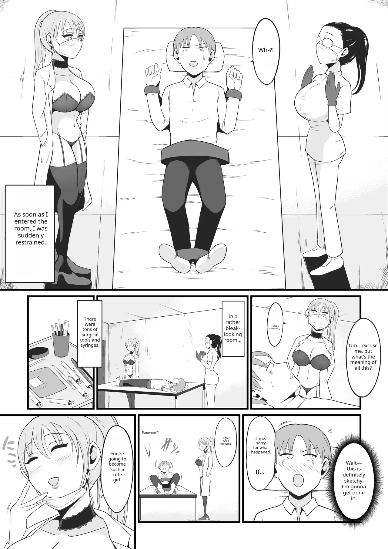 The Day "Ore" Became "Atashi" ~A Super-Realistic VR Feminization Naughty Vicarious Experience~ page 3 full