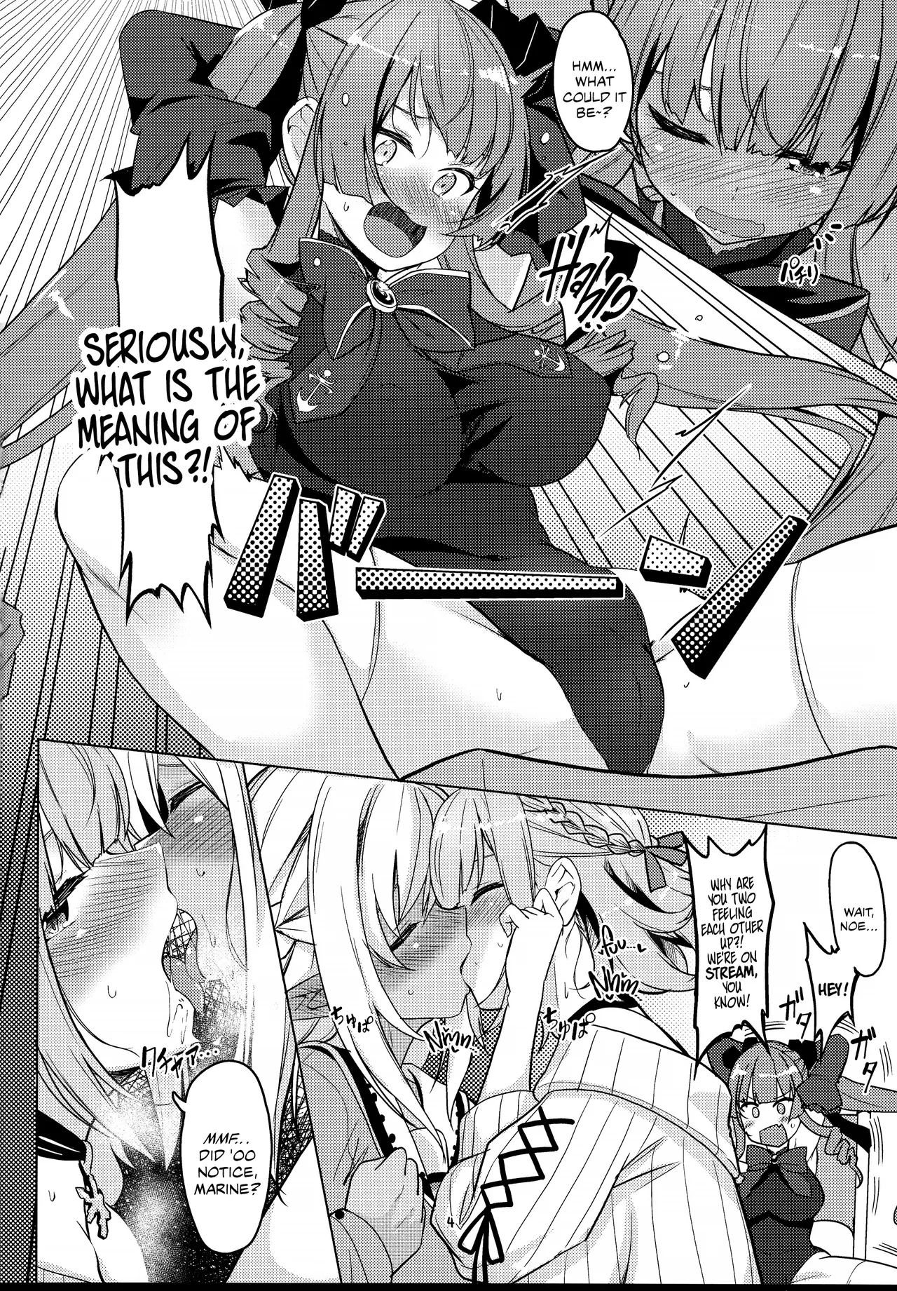 Onee-san gumi de muramura gaman | The Older Sister Group's Horny Endurance Test page 4 full