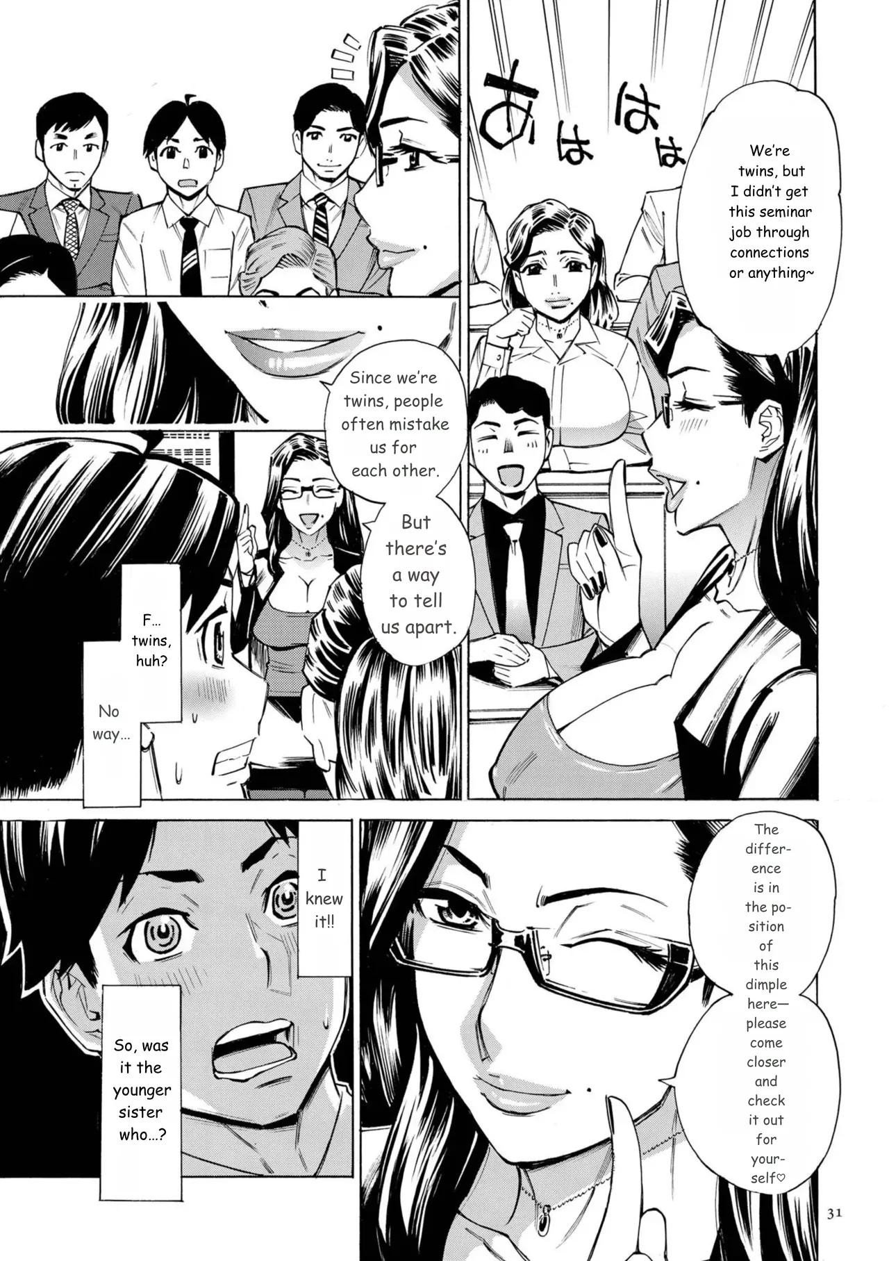 Three MILFs Fukura-ke no Inran 3 Jukujo page 31 full