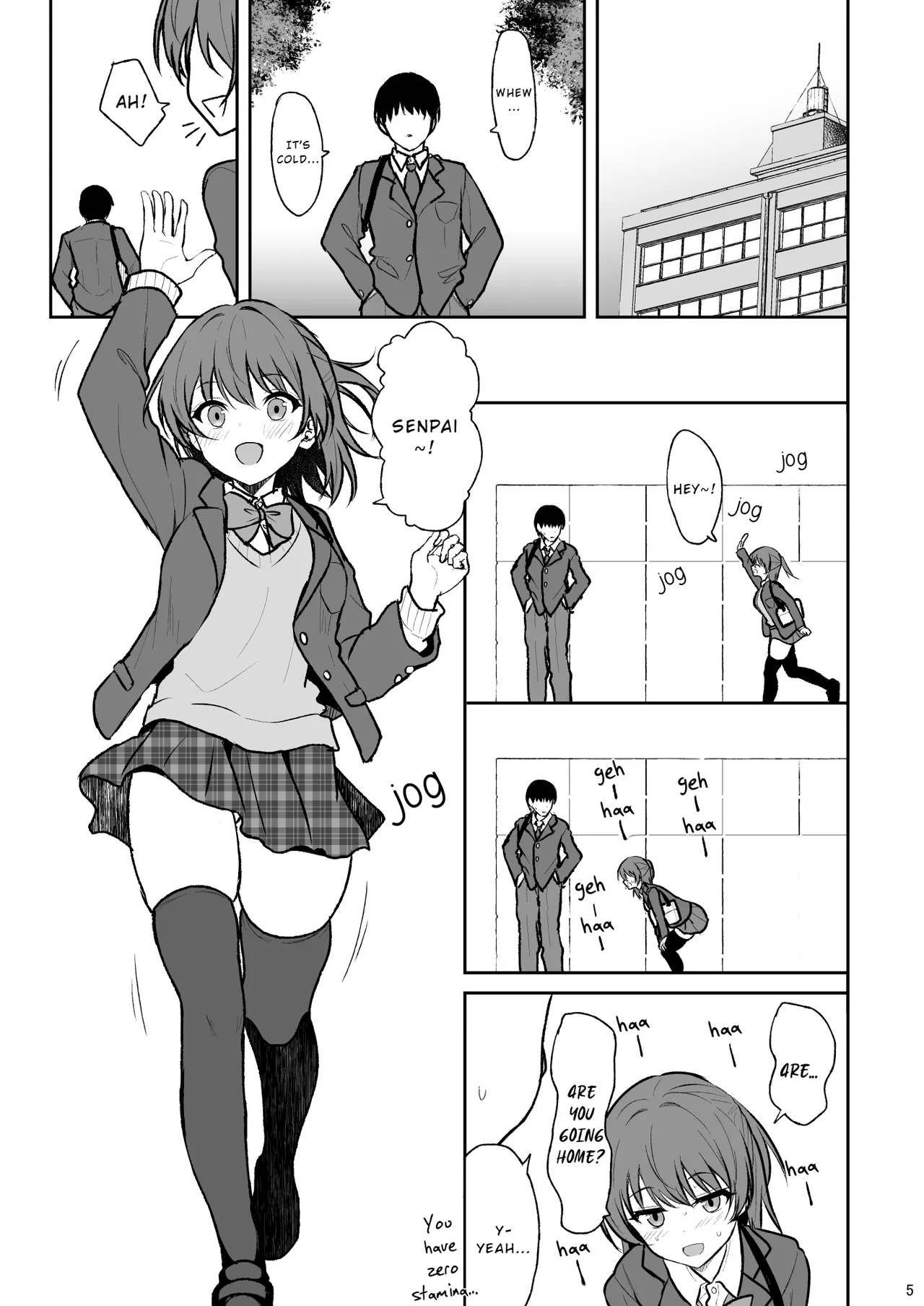 Tennen no Kouhai o Kaihatsu shite Nakaiki ga Daisuki na Hentai ni suru made | I'm Going to Train My Innocent Junior Until She Becomes a Total Pervert Addicted to Cumming! page 4 full