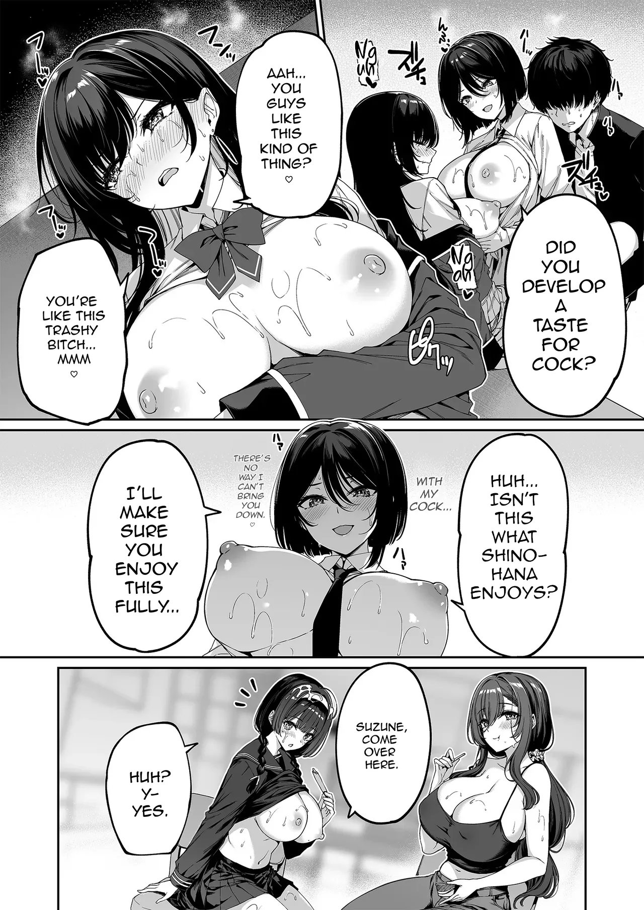 InCha Couple ga You Gal-tachi to SEX Training Suru Hanashi 5 page 28 full