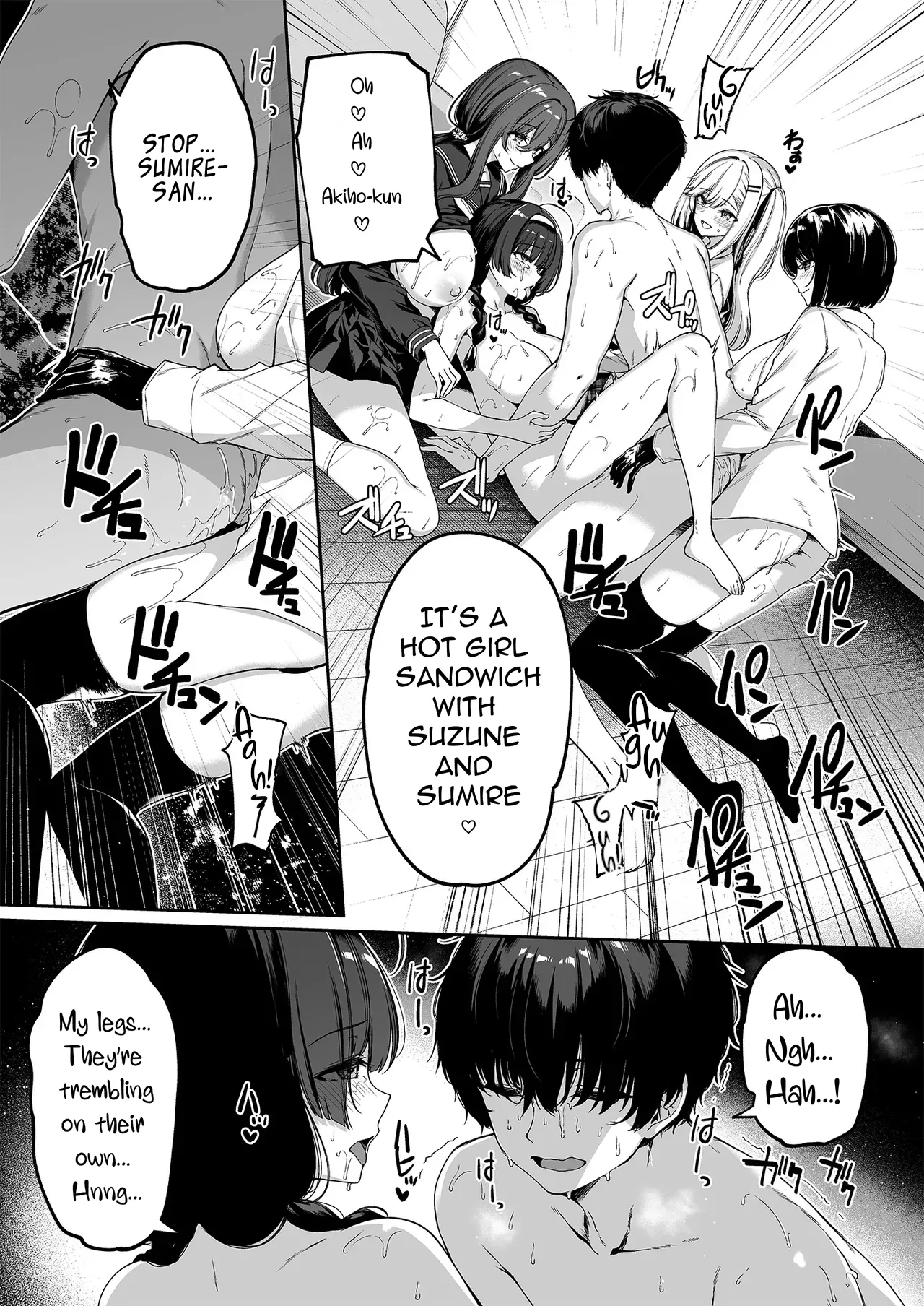 InCha Couple ga You Gal-tachi to SEX Training Suru Hanashi 5 page 4 full