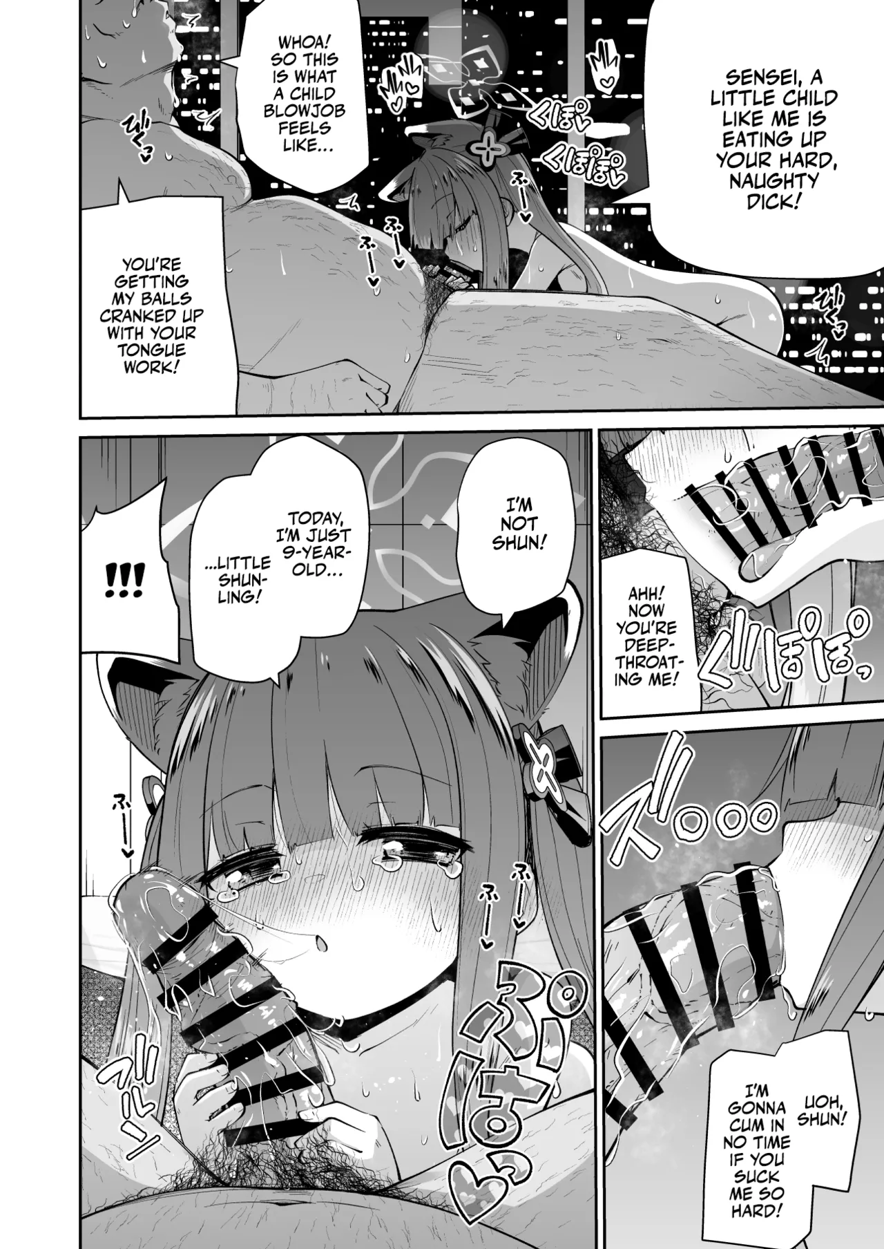 Lolicon Sensei ga Hoka no Seito ni Te o Dasanai You ni Nandemo Iu Koto o Kiite kureru Youjo Shun no Hon | Little Shunny Will Sacrifice Herself So That Her Pedo Sensei Won't Molest Kids! page 10 full