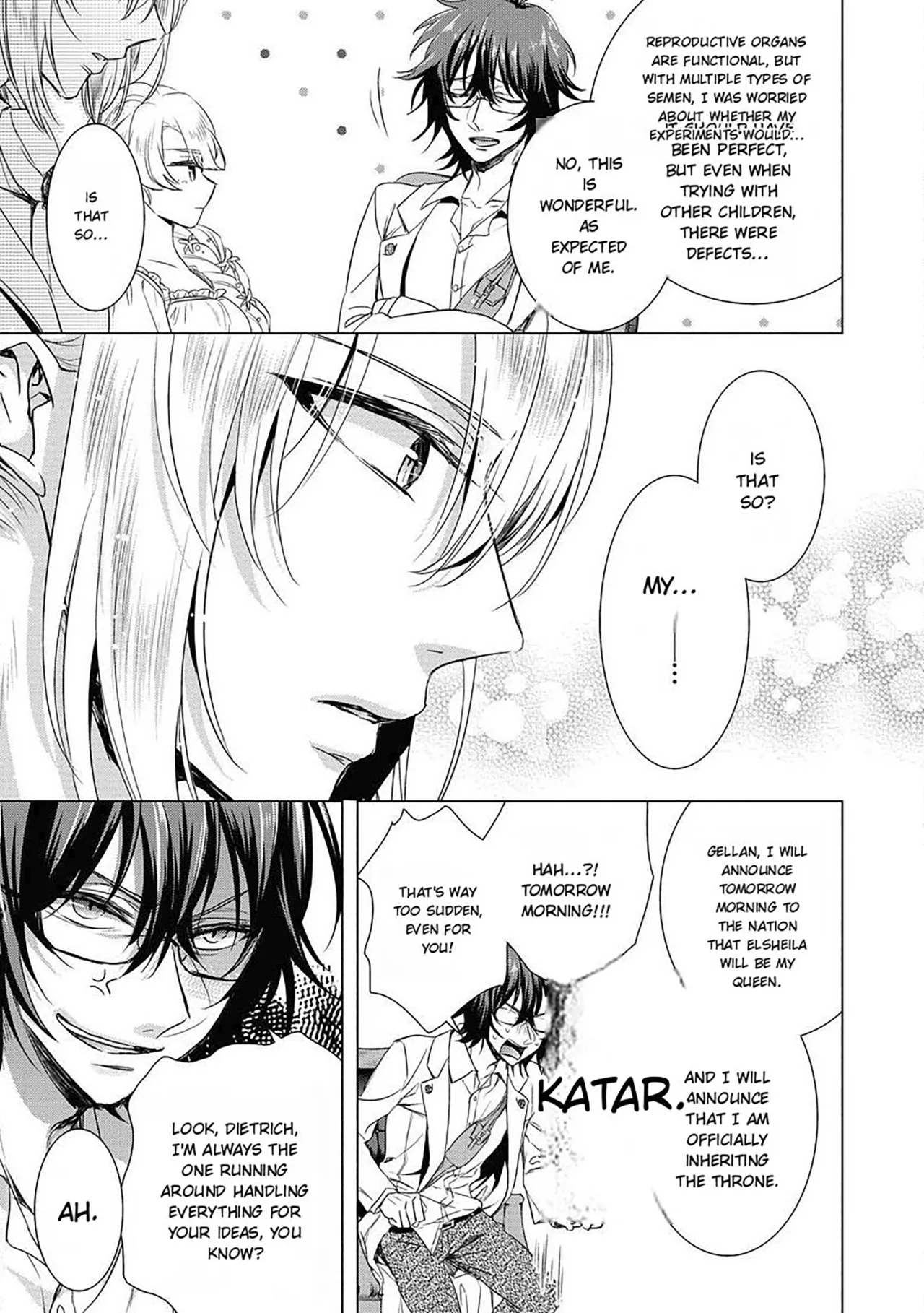 The Mad Prince's Distorted Love Prisoner: A Genderbent Knight Vol. 2 page 52 full