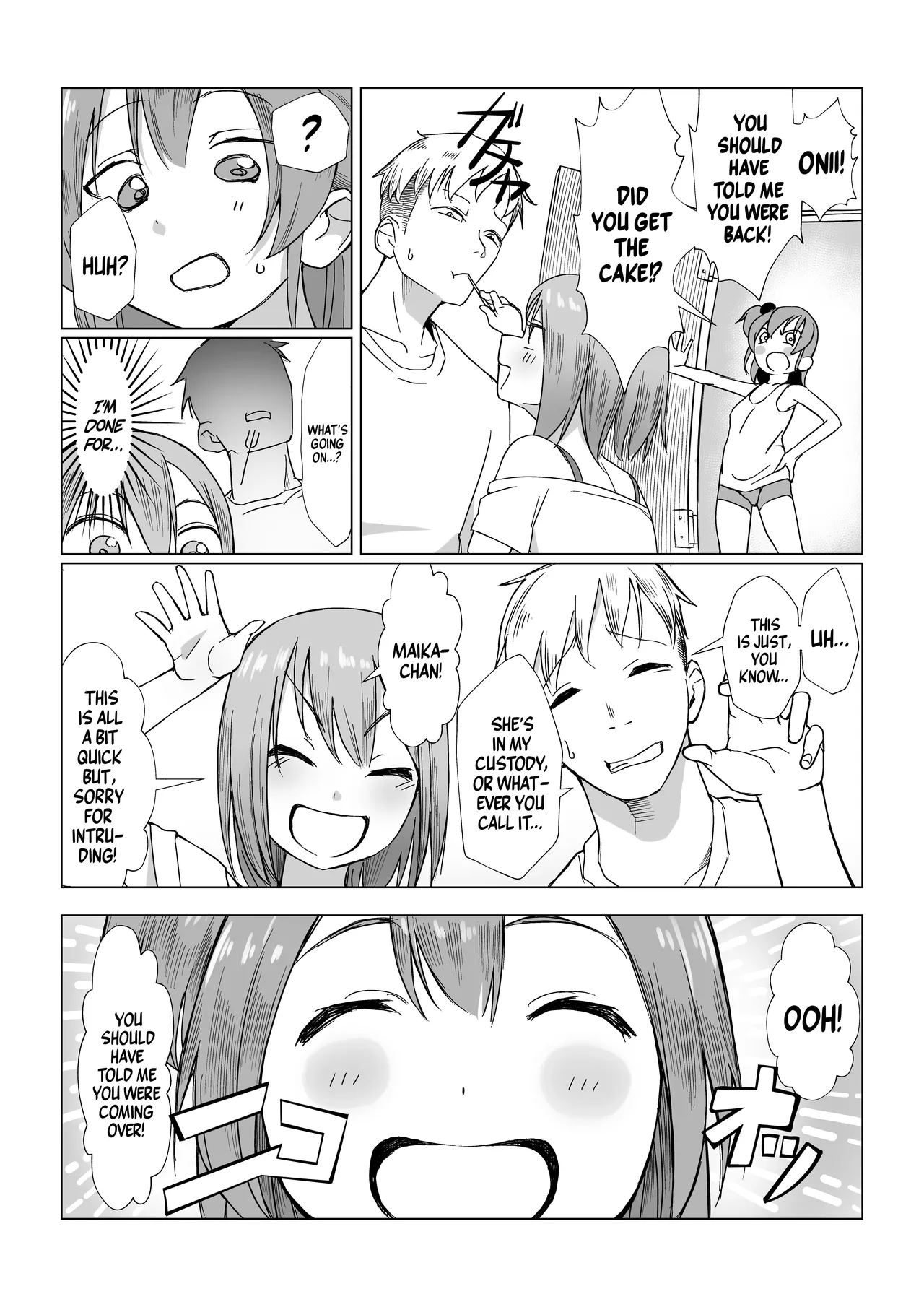 Ochinchin wa Cake ni Au!! | Cake Pairs Nicely With Penis! page 40 full