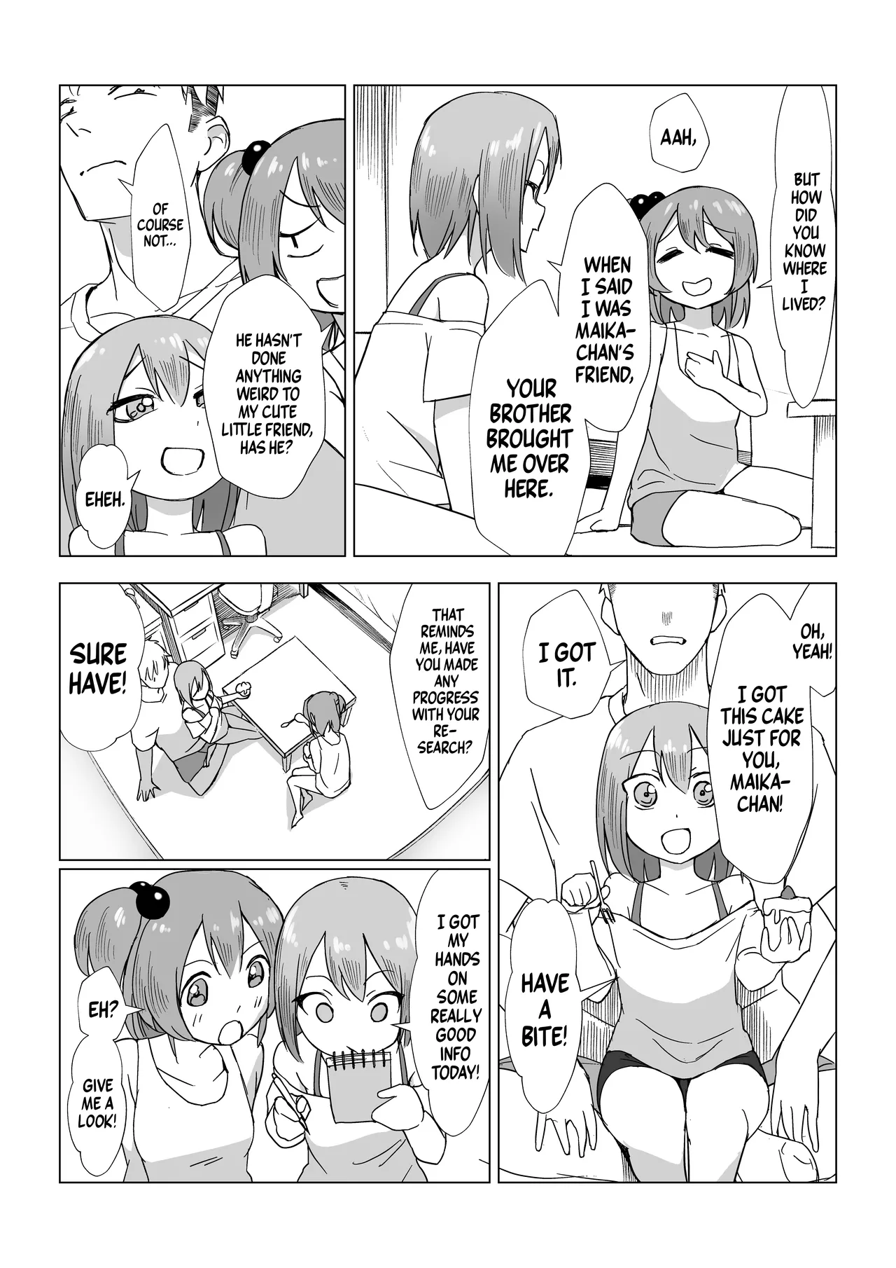 Ochinchin wa Cake ni Au!! | Cake Pairs Nicely With Penis! page 41 full