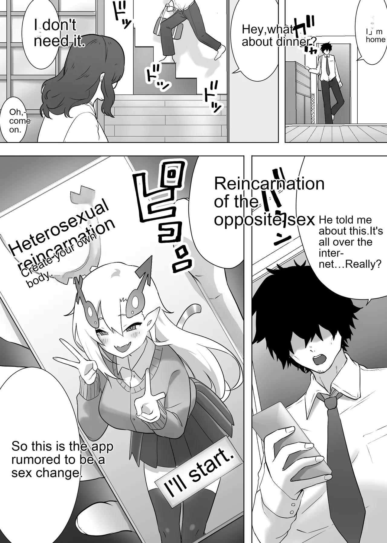 Isei Tensei Konomi no Karada ni Body Change page 2 full