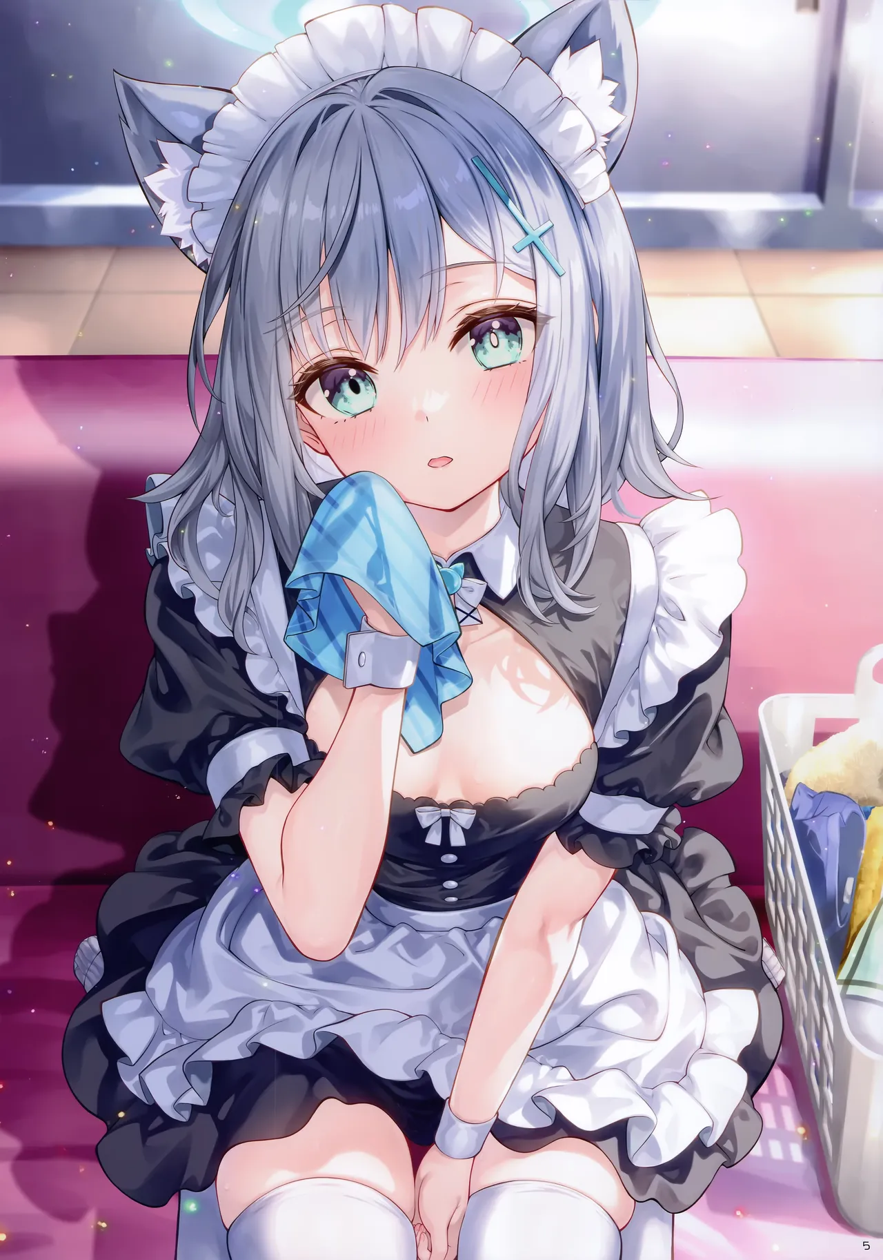 Page 5 of (C107) [ESSENTIA (Fujima Takuya)] Monshu-sama no Omotenashi | 门主大人的待客之道 (Blue Archive) [Chinese] [欶澜汉化组]
