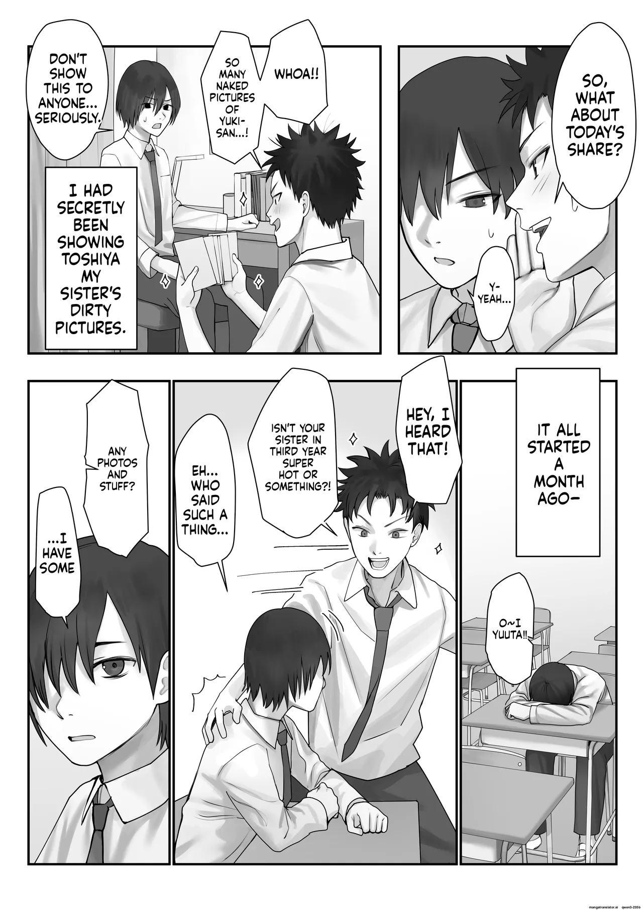 Page 8 of [Misaki (Etsudo an)] Boku dake no yuki ane [English] [MTL]
