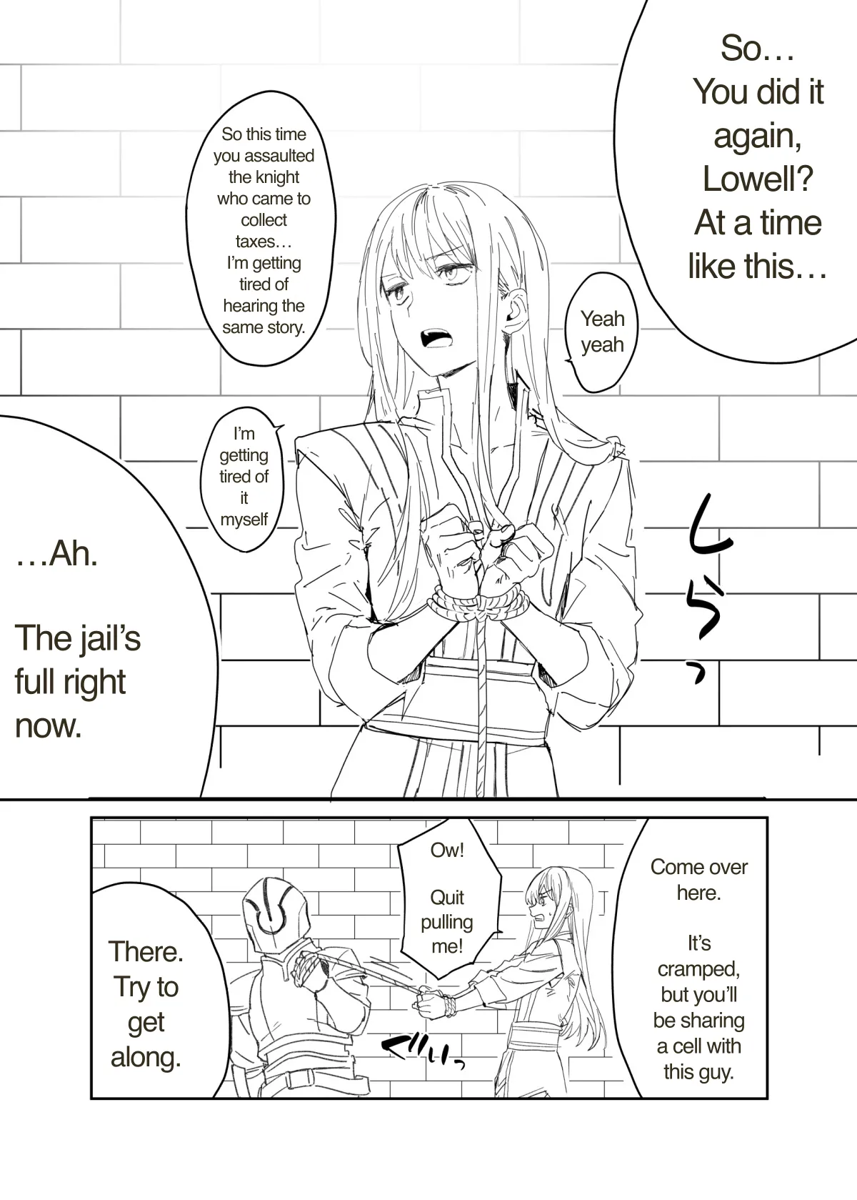 Roommate ni Nattashi Nakayoku Shiyou ne | We're cellmates now, so let's get along, okay? page 2 full